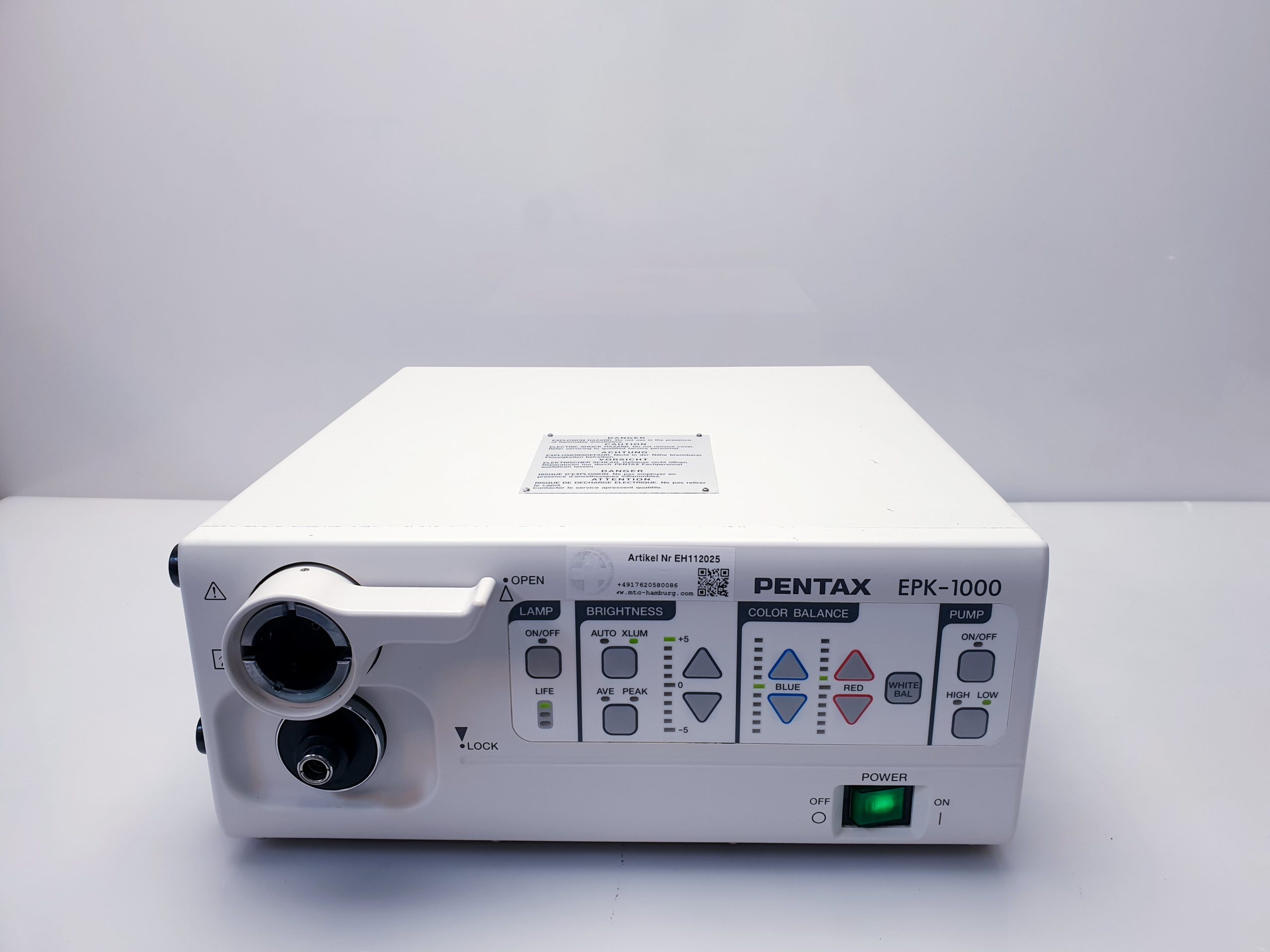 PENTAX EPK-1000 Videoprozessor Lichtquelle ohne Tastatur – Bild 10