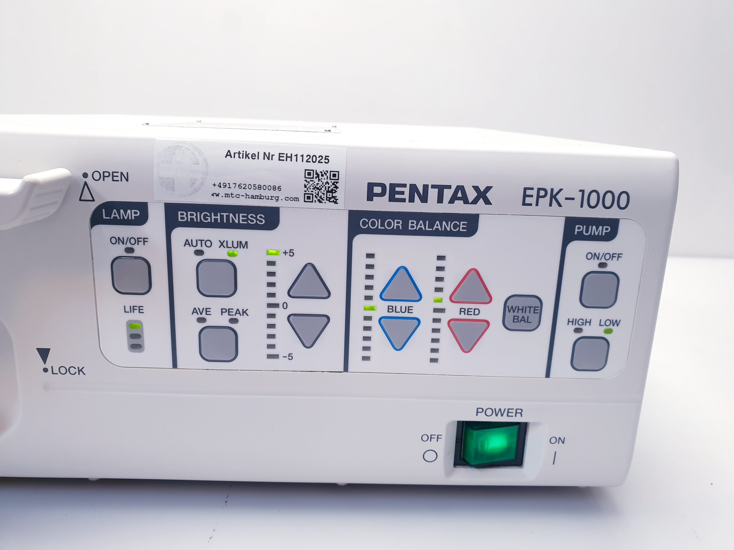 PENTAX EPK-1000 Videoprozessor Lichtquelle ohne Tastatur – Bild 13