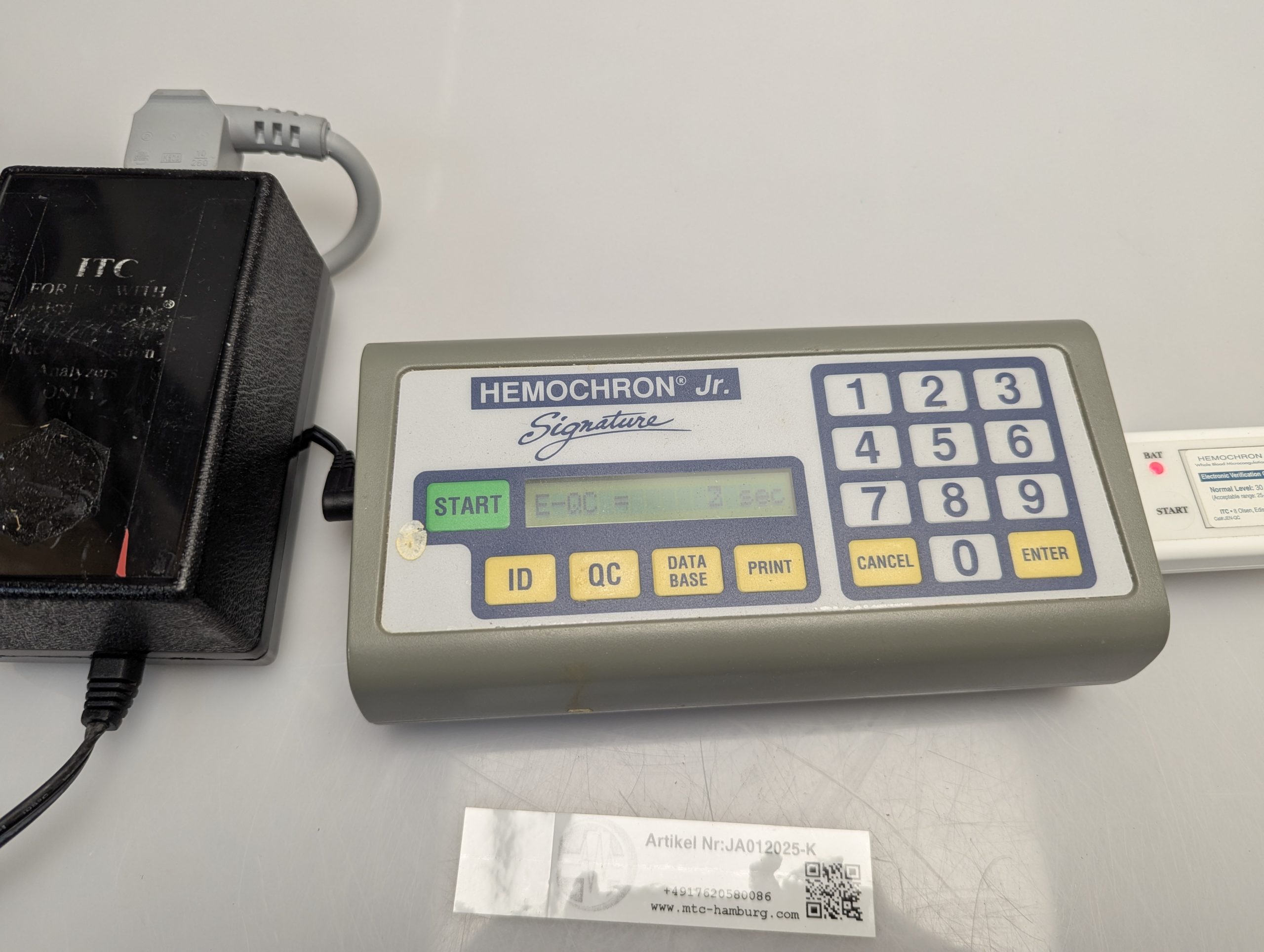 TC Medical Hemochron Signature rapid whole blood testing – Bild 5