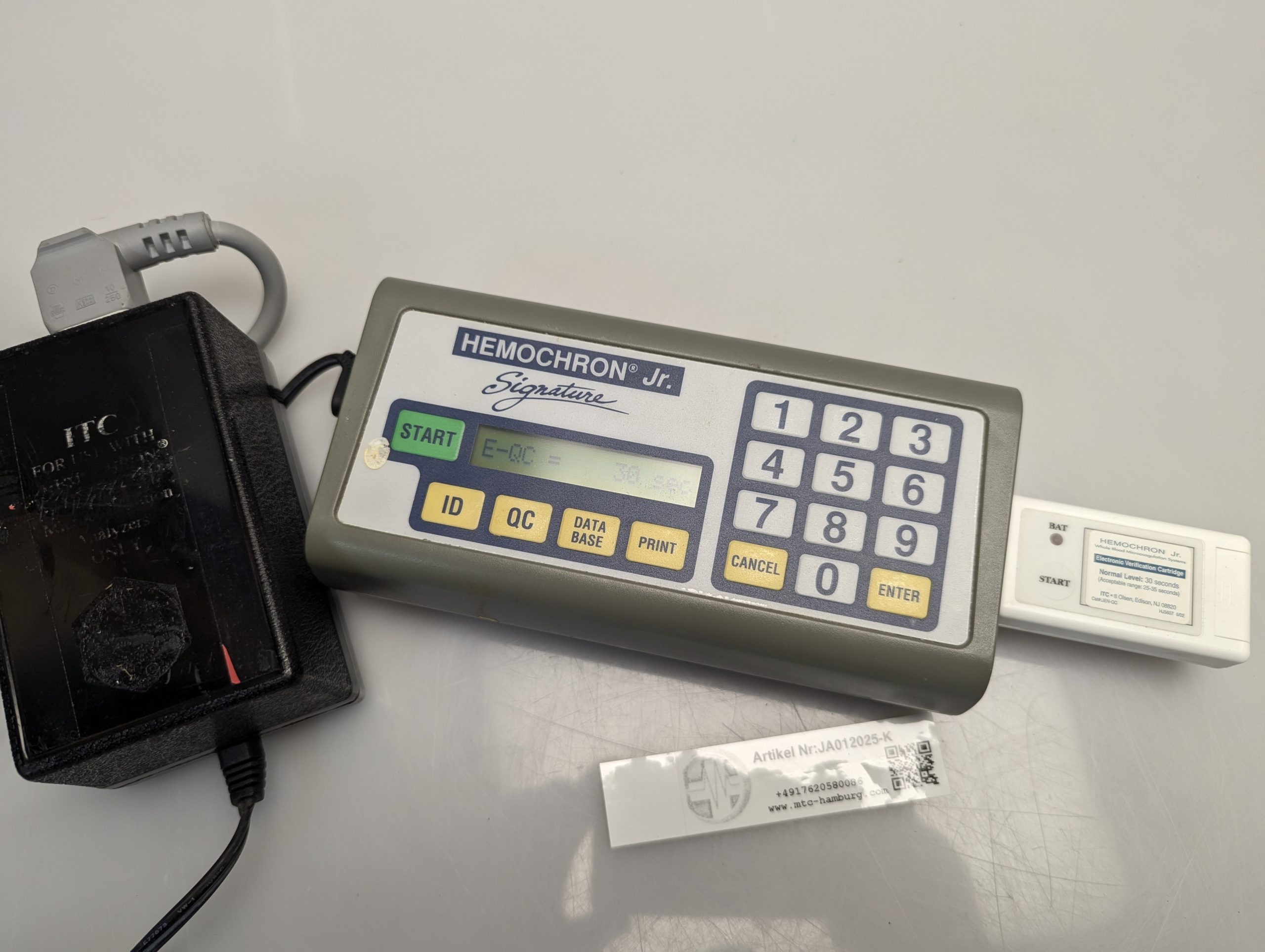 TC Medical Hemochron Signature rapid whole blood testing – Bild 9