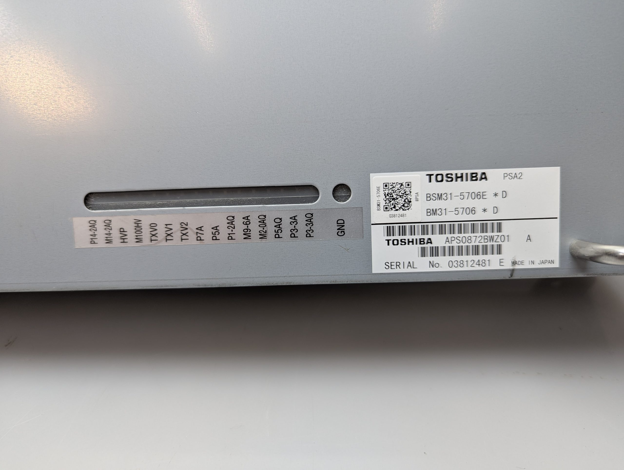Toshiba BSM31-5706E - BS31-5706D - für Toshiba Artida SSH-880CV – Bild 7