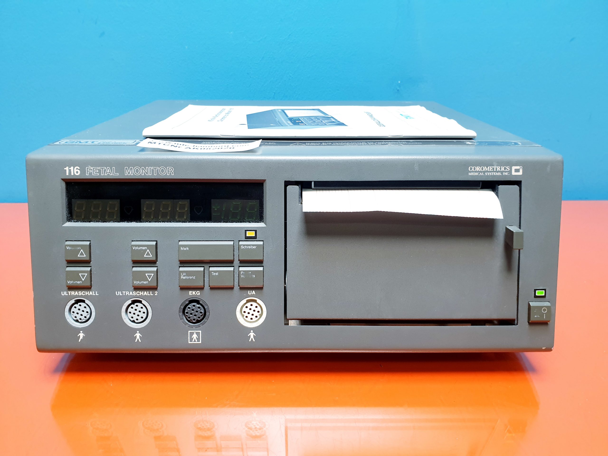 COROMETRICS 116 Fetal Monitor