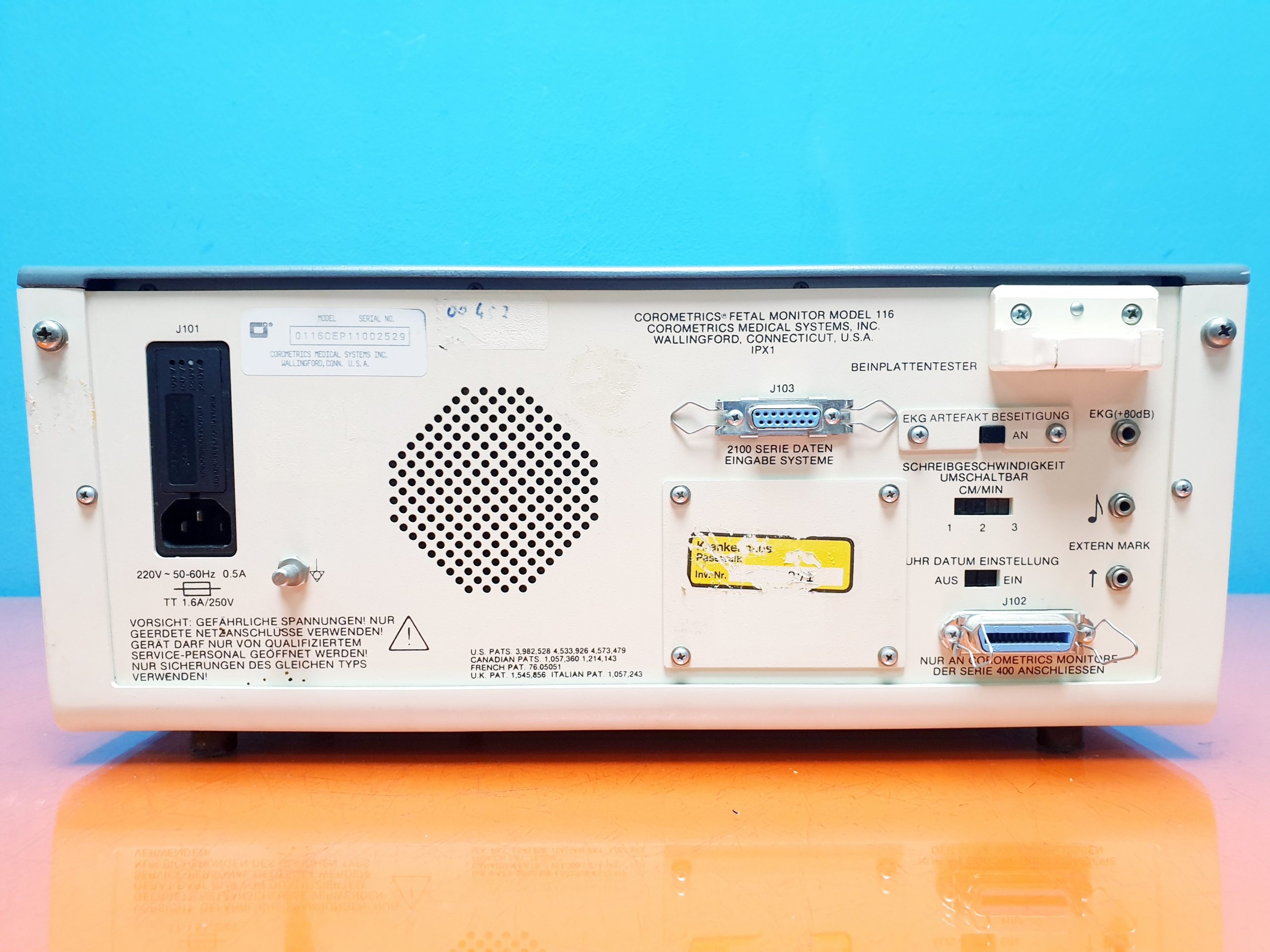 COROMETRICS 116 Fetal Monitor – Bild 7