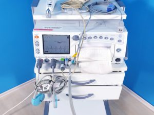 GE Corometrics 250 Series Fetal Mutter Monitor mit Zubehör