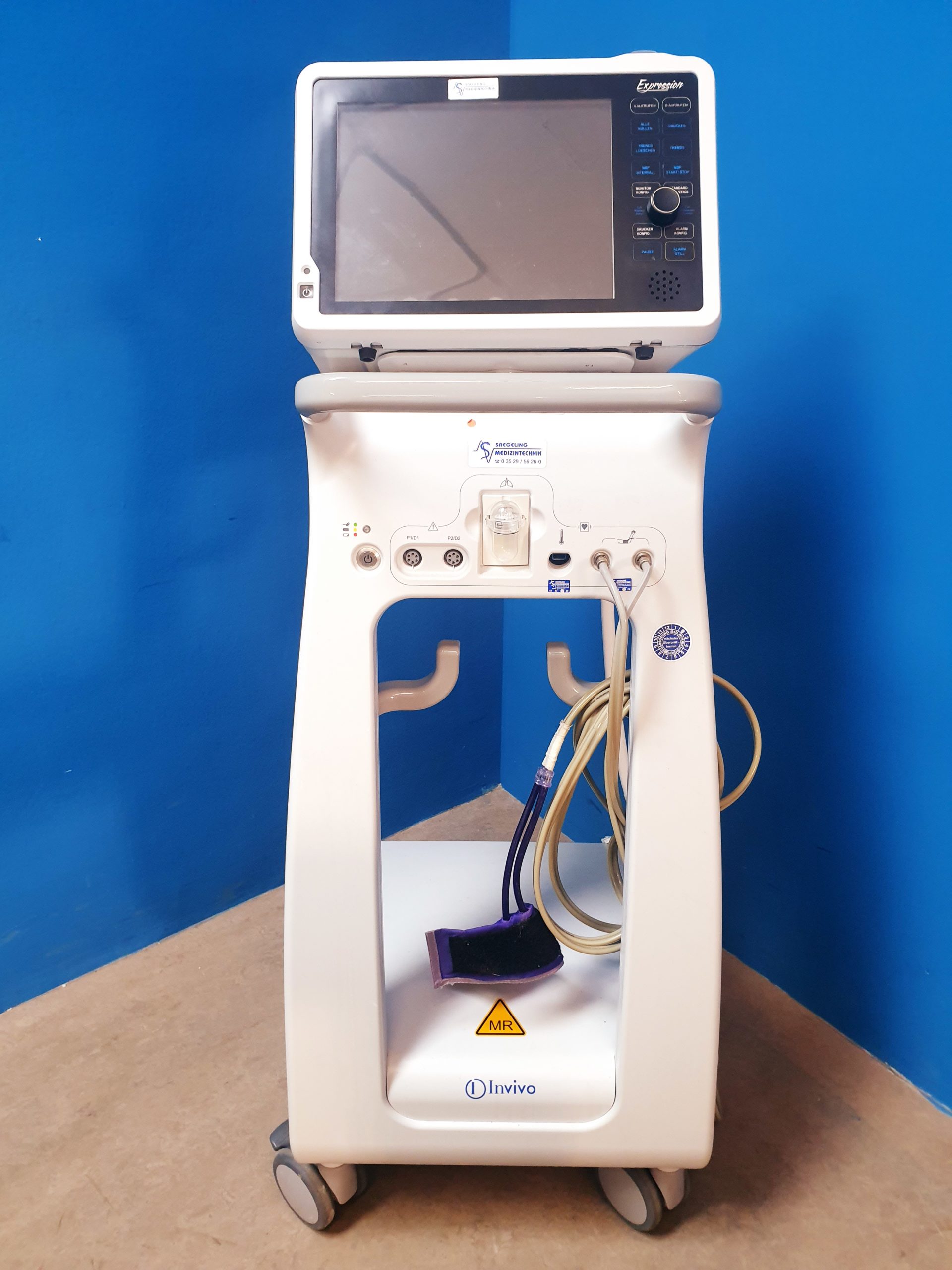 Invivo Expression Überwachungsmonitor - Netzteilfehlt