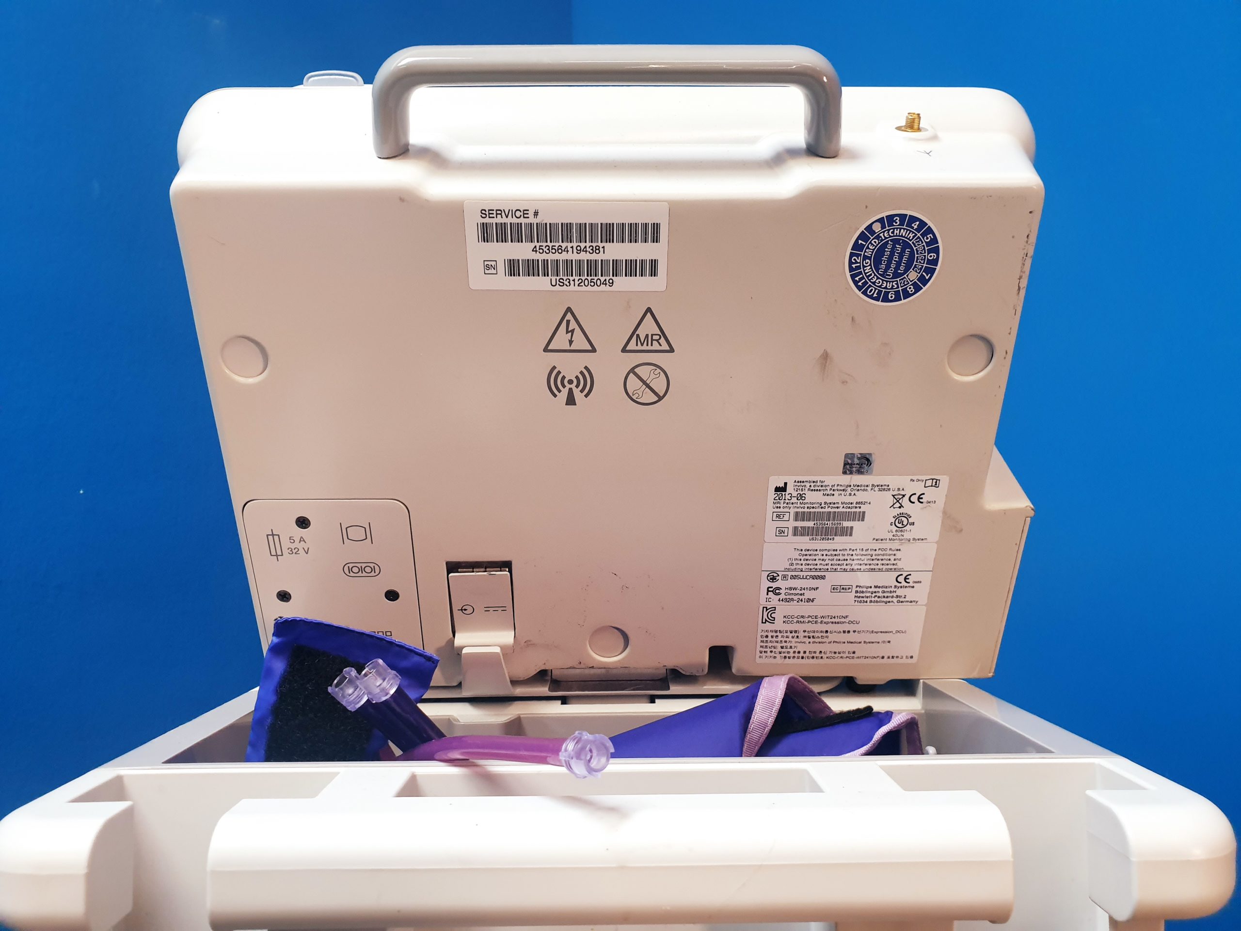 Invivo Expression Überwachungsmonitor - Netzteilfehlt – Bild 6