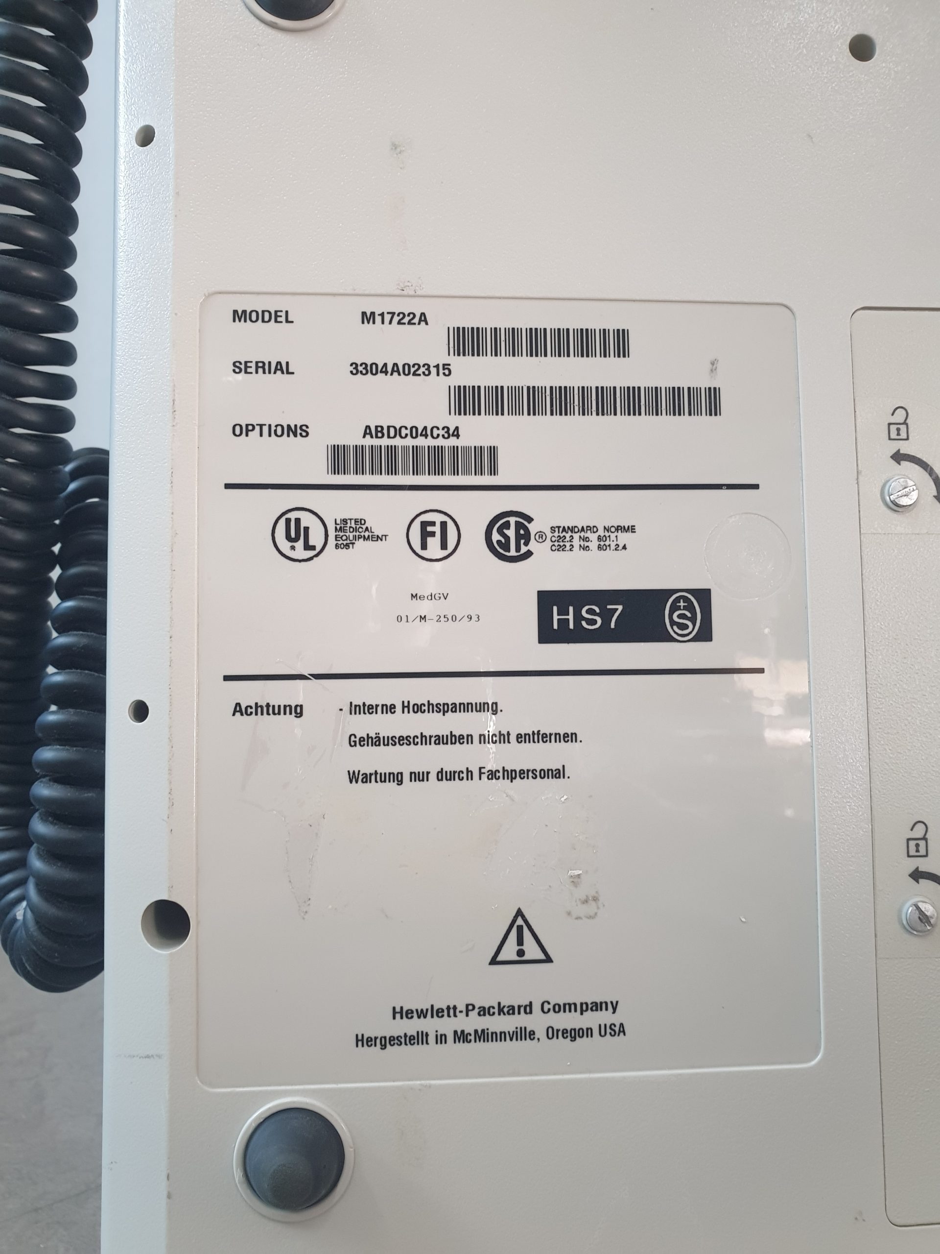 Hewlett Packard CodeMaster XL M1722A – Bild 7