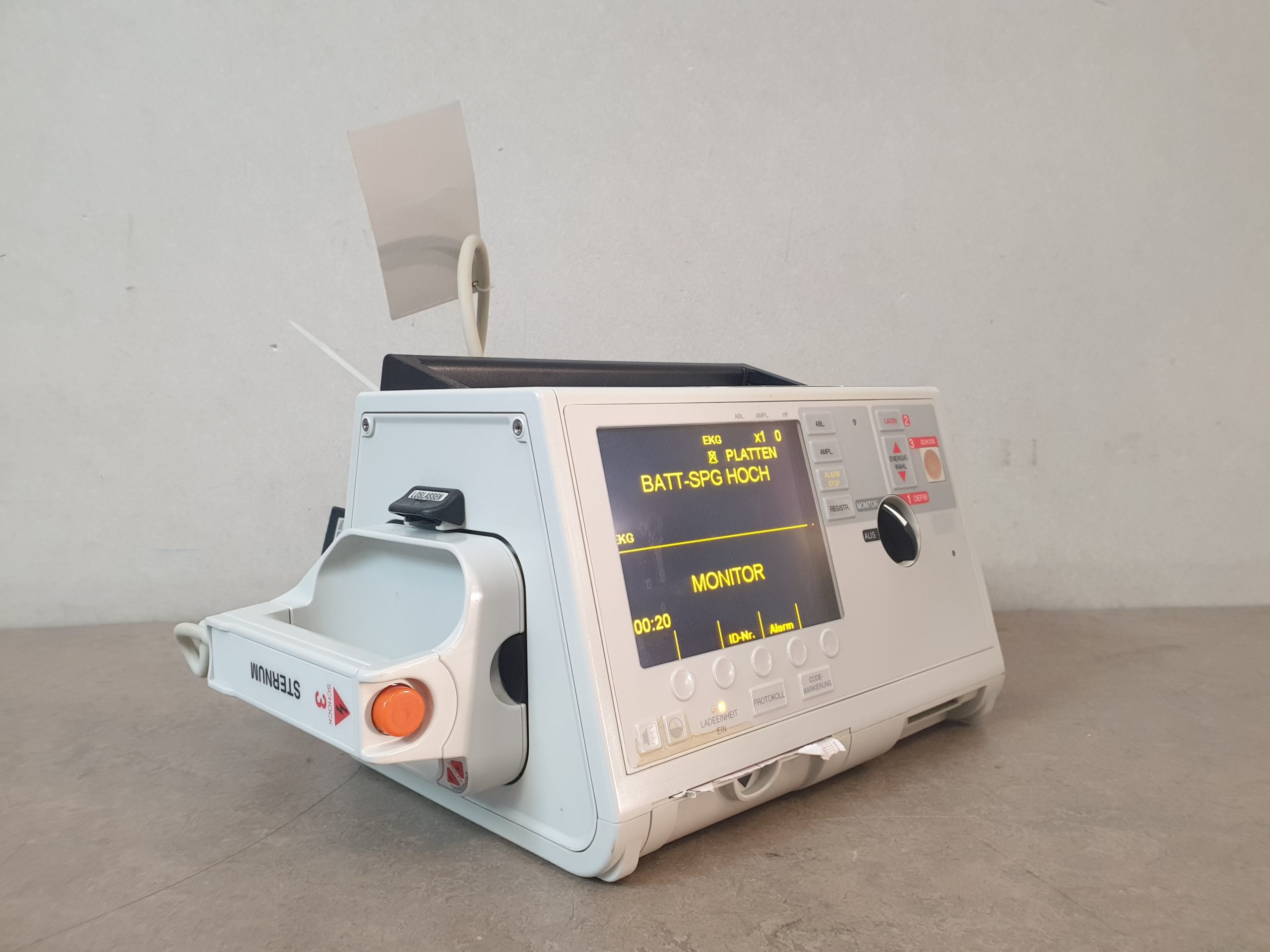 ZOLL M-Series biphasischer Defibrillator, inkl. Pacemaker, EKG, Drucker, Analyse, Akku – Bild 4