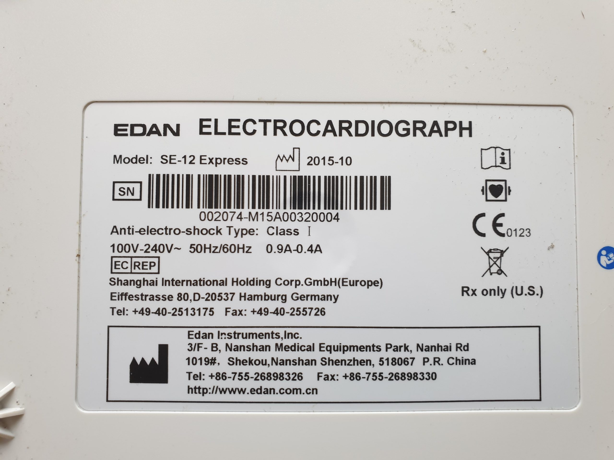 EDAN SE-12 Express EkG – Bild 13