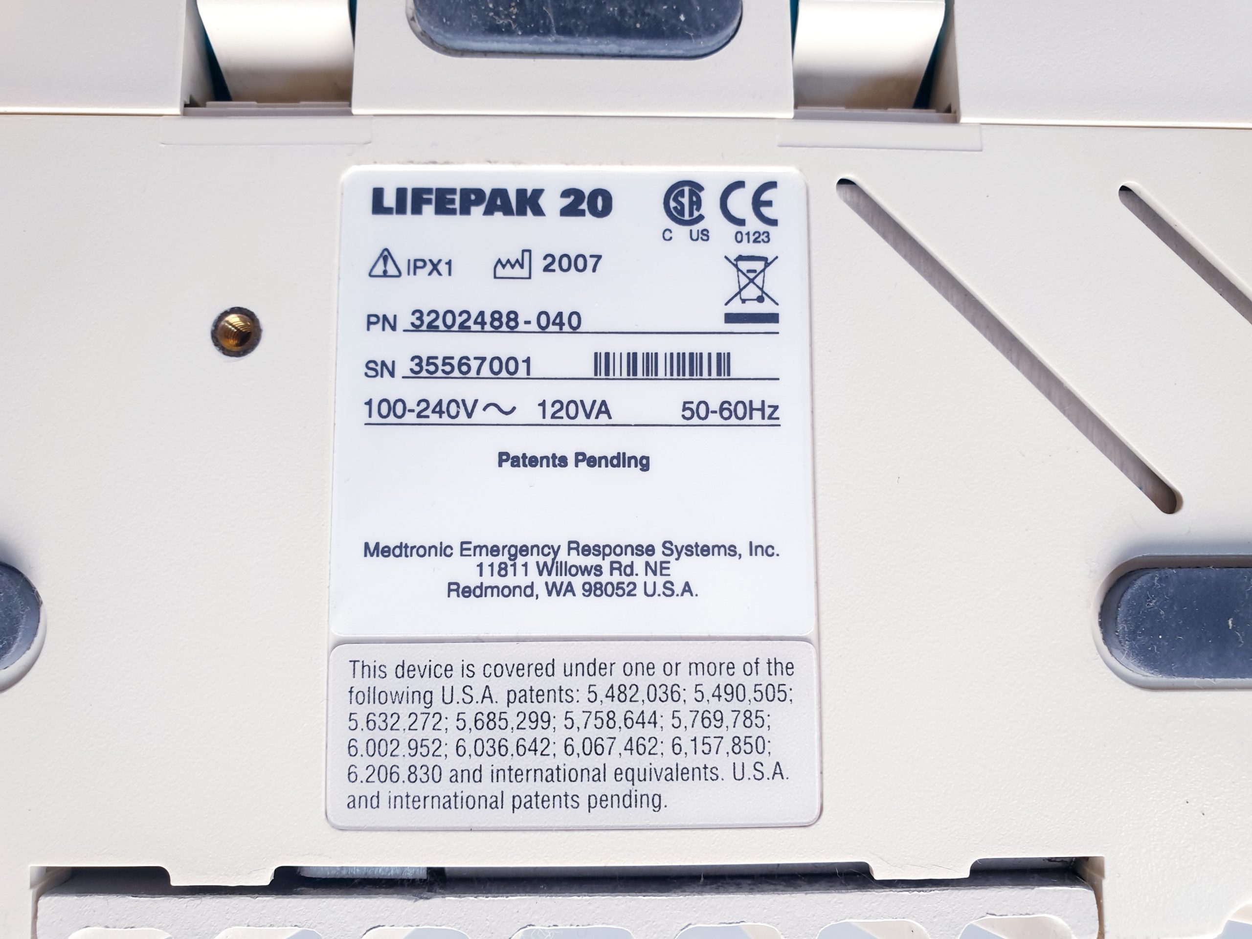 Medtronic Lifepak 20 Defi - Defibrilator – Bild 17