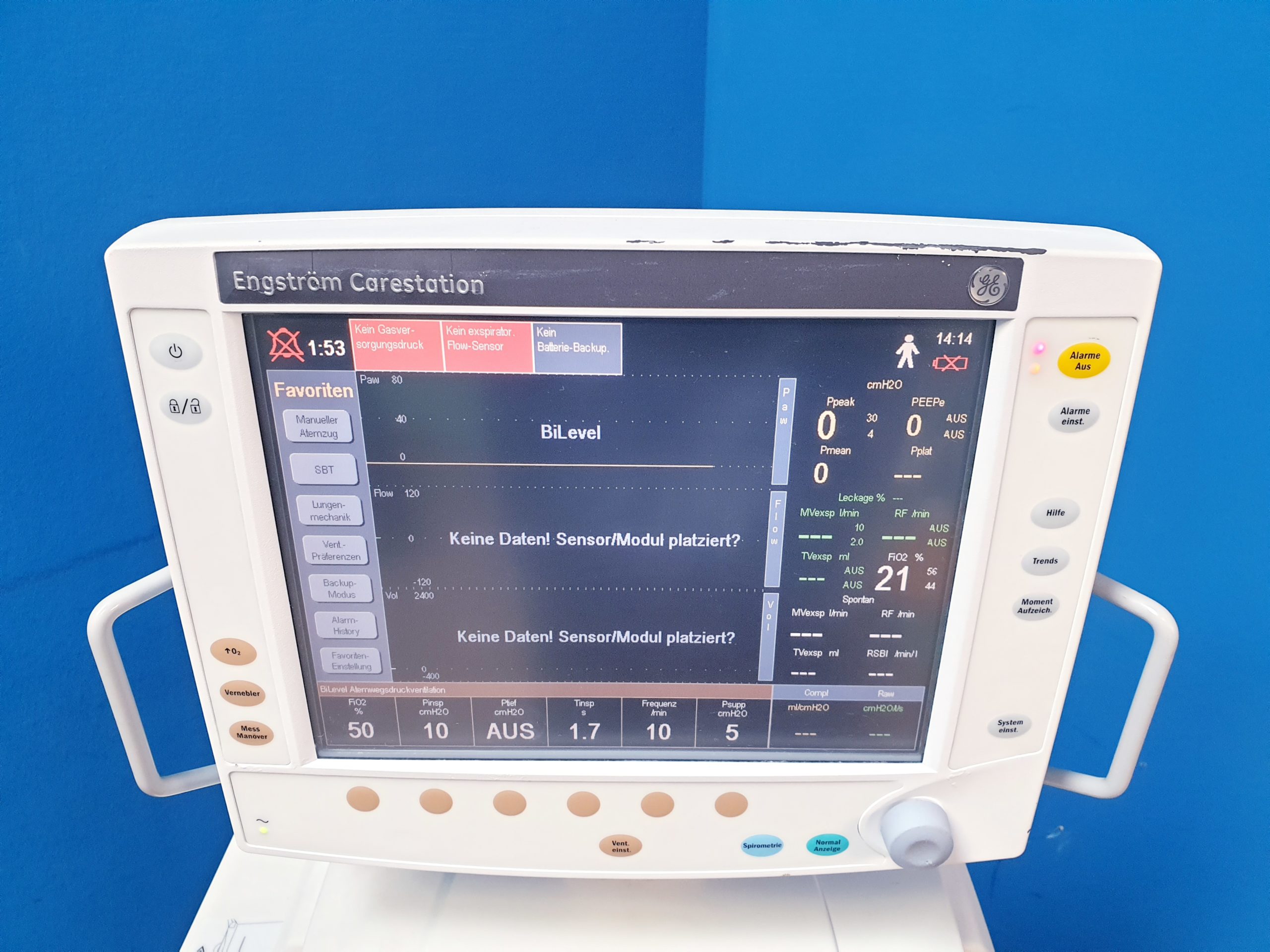 GE DATEX OHMEDA Engström Carestation - Beatmungsgerät – Bild 7