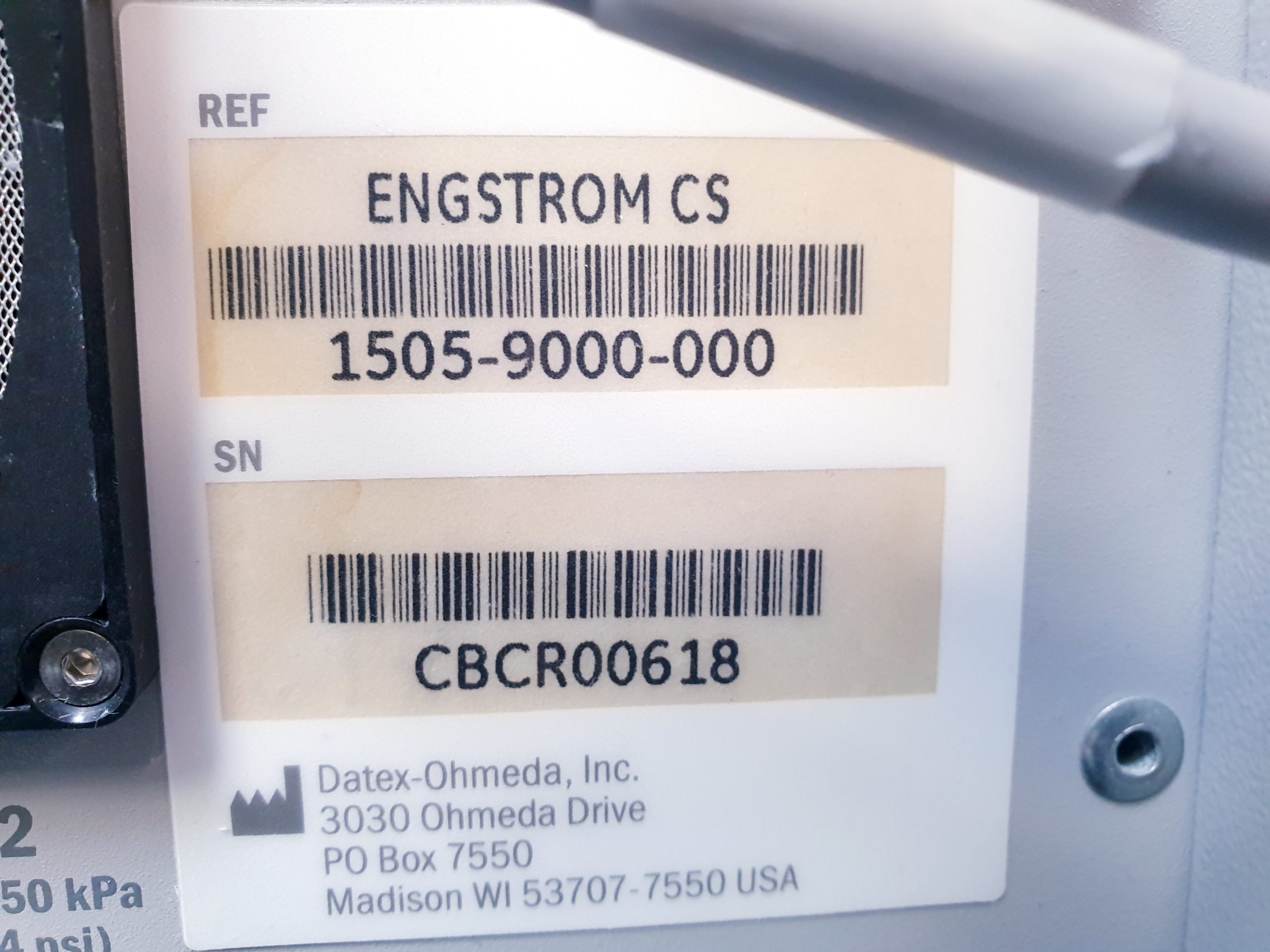 GE DATEX OHMEDA Engström Carestation - Beatmungsgerät – Bild 12