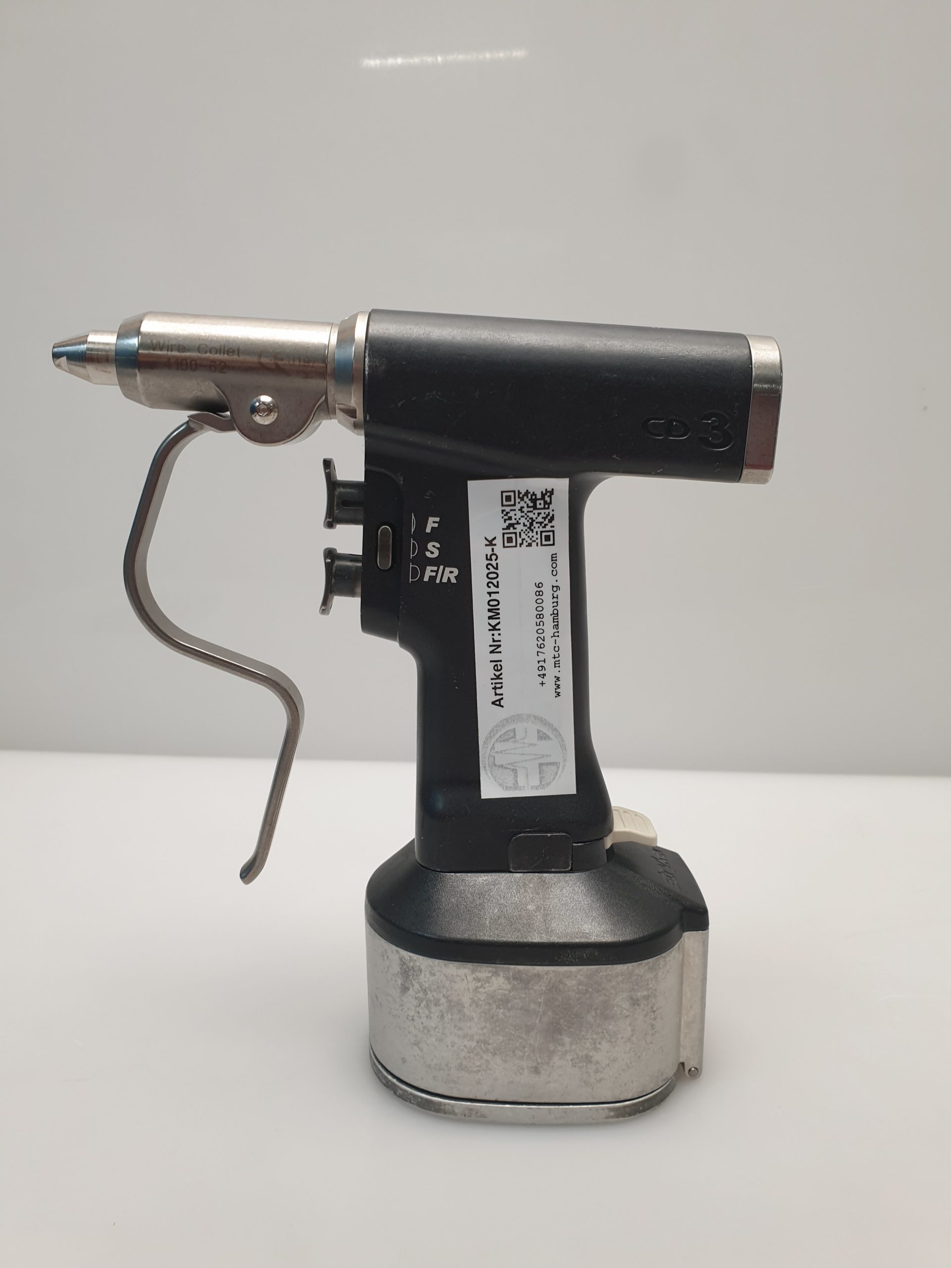 Stryker 4300 CD3 Driver Bohrer+ 4100 - 62 + 6127-120 Aseptic Battery Housing – Bild 2