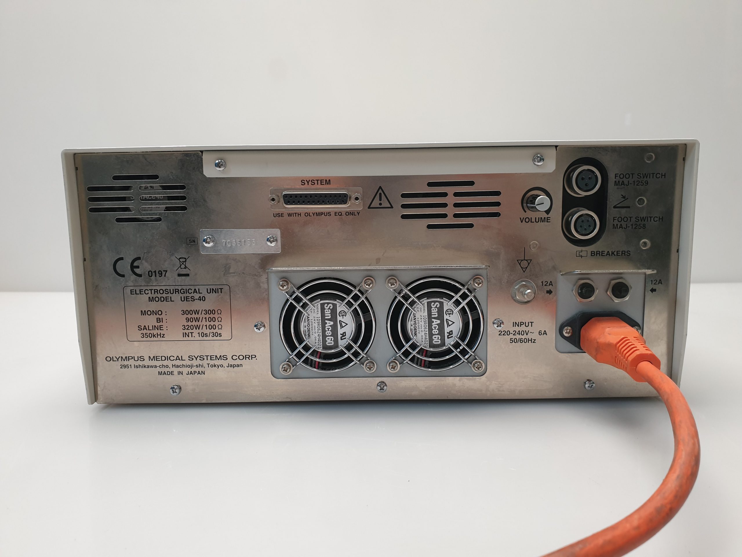 Olympus UES-40 – UES40 UES 40 SurgMaster Electrosurgical Unit – Bipolar Monopolar – Bild 7