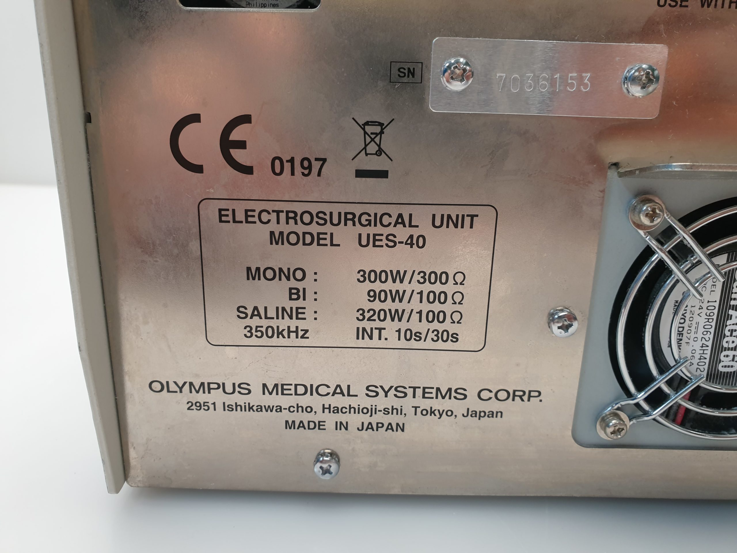 Olympus UES-40 – UES40 UES 40 SurgMaster Electrosurgical Unit – Bipolar Monopolar – Bild 8