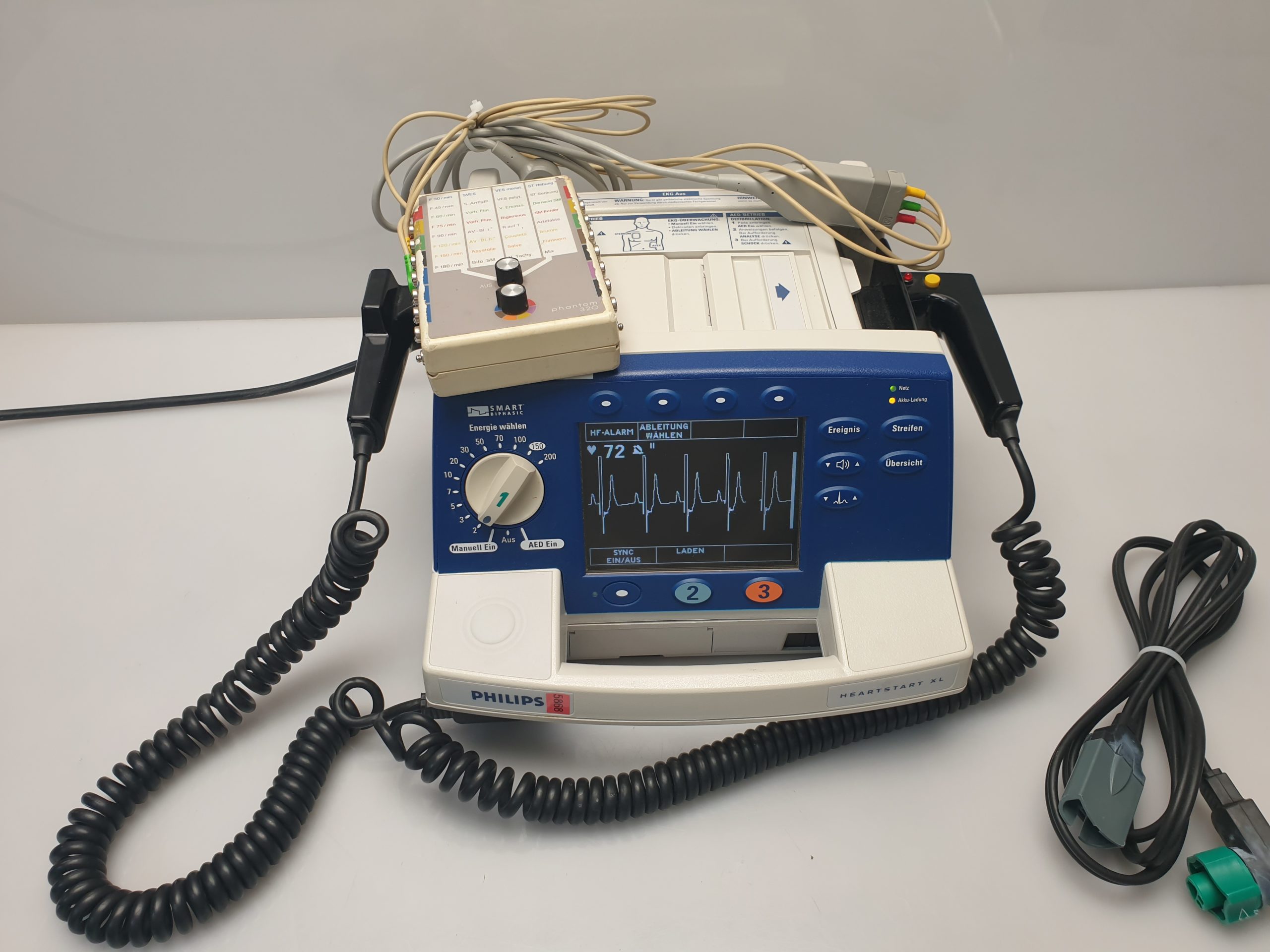 Philips Medical Heartstart XL System Smart Biphasic Defi - Defibrilator – Bild 13