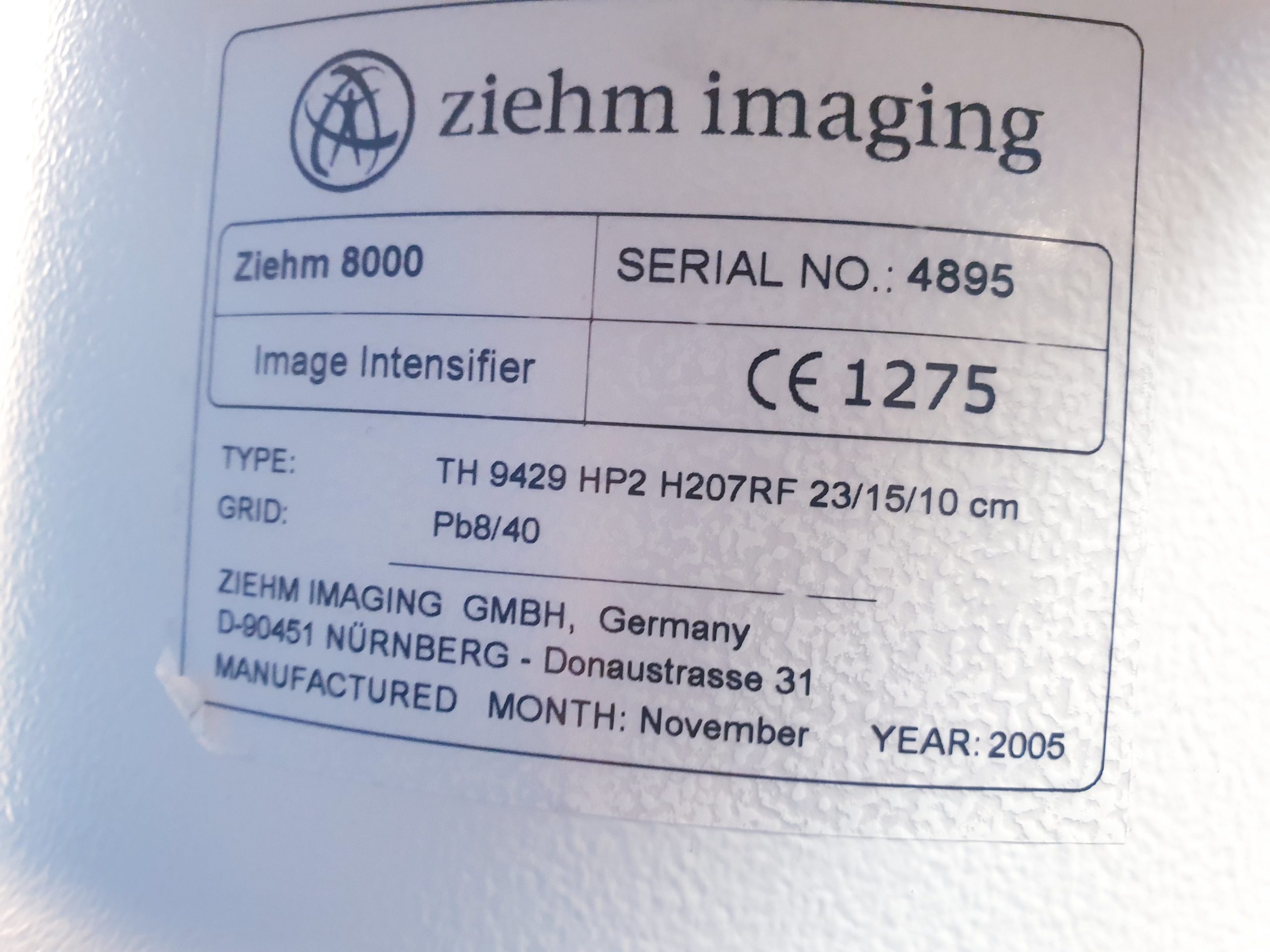 Ziehm 8000 C-Bogen C Arm Röntgengerät mit Flachmonitore- – Bild 4