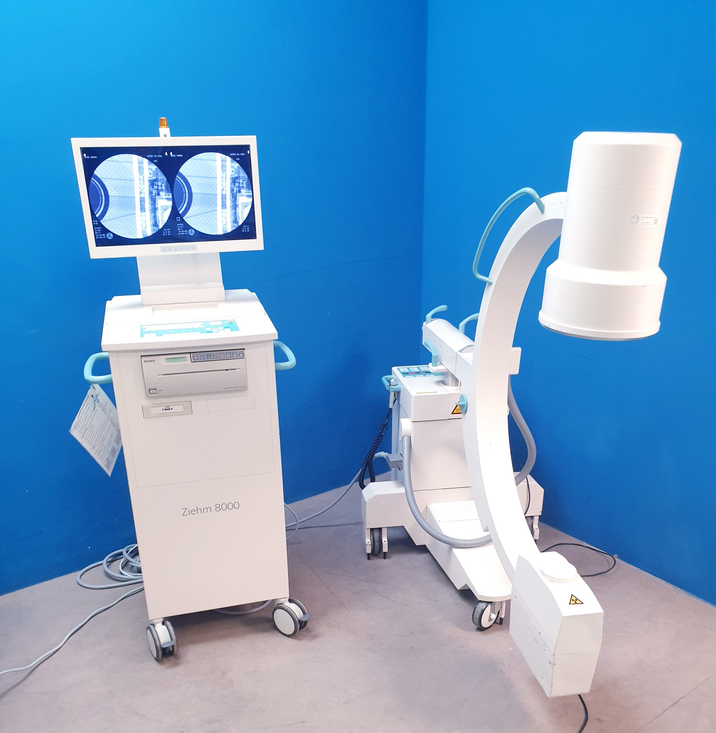 Ziehm 8000 C-Bogen C Arm Röntgengerät mit Flachmonitore- – Bild 20