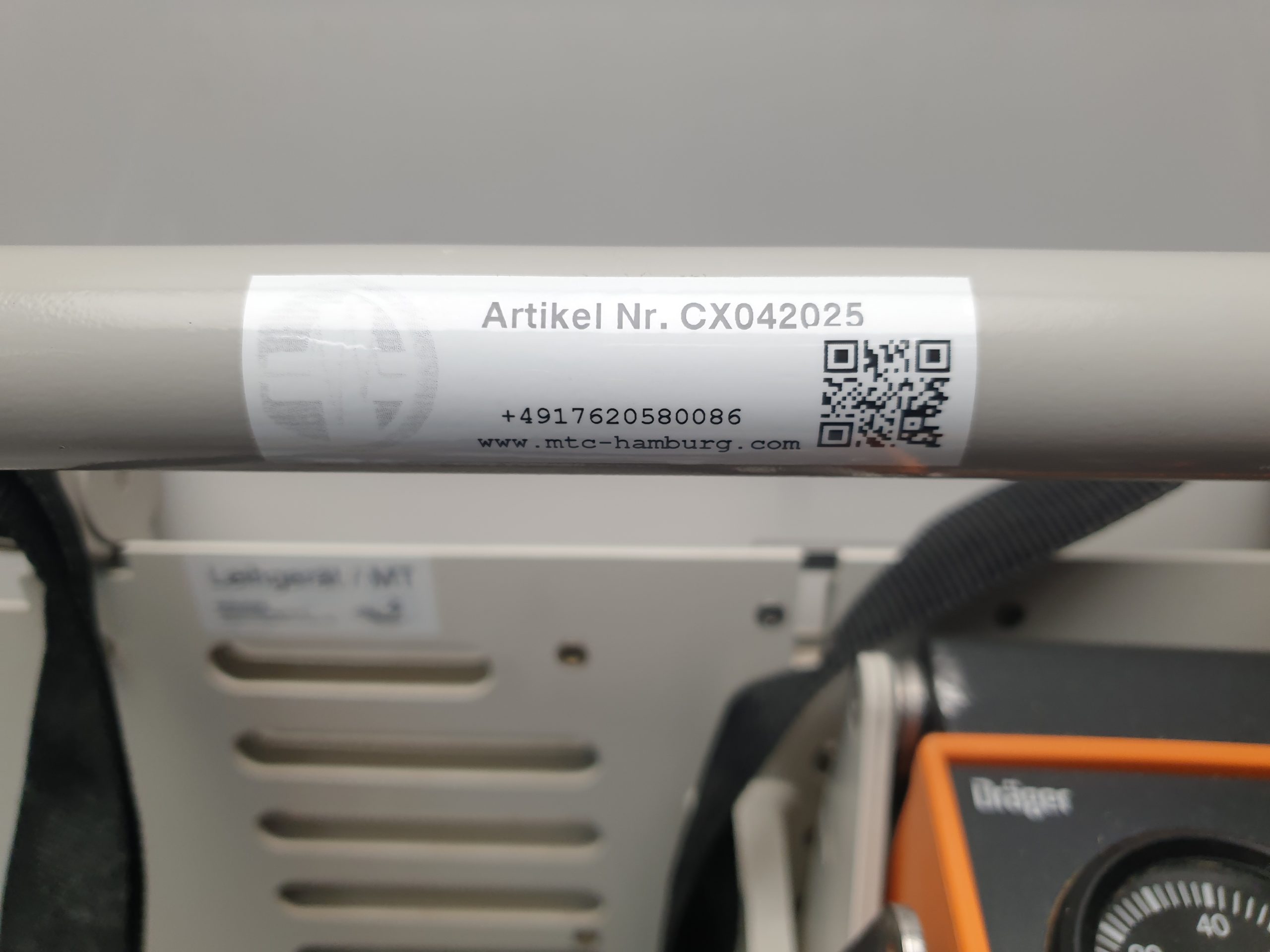 Dräger Drager Oylog 2000 - Notfallbeatmungsgerät – Bild 2