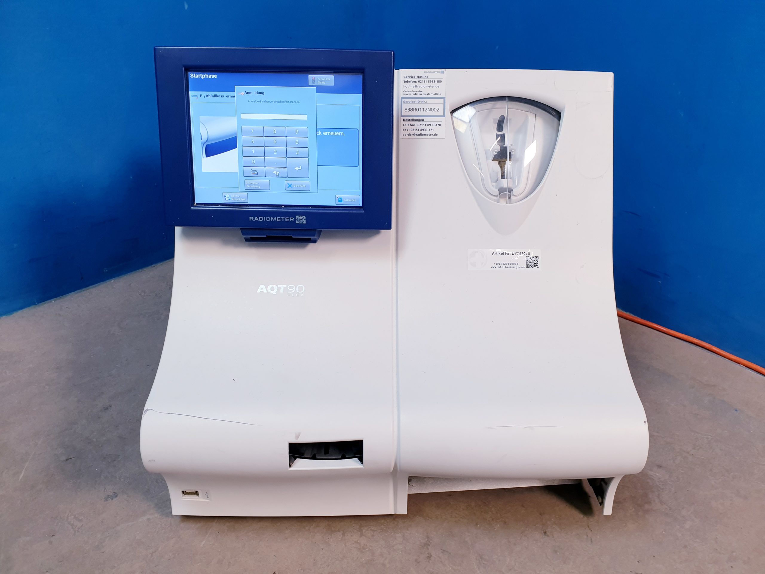 RADIOMETER AQT90 Flex AQT 90 FLEX Immunoassay Analysator