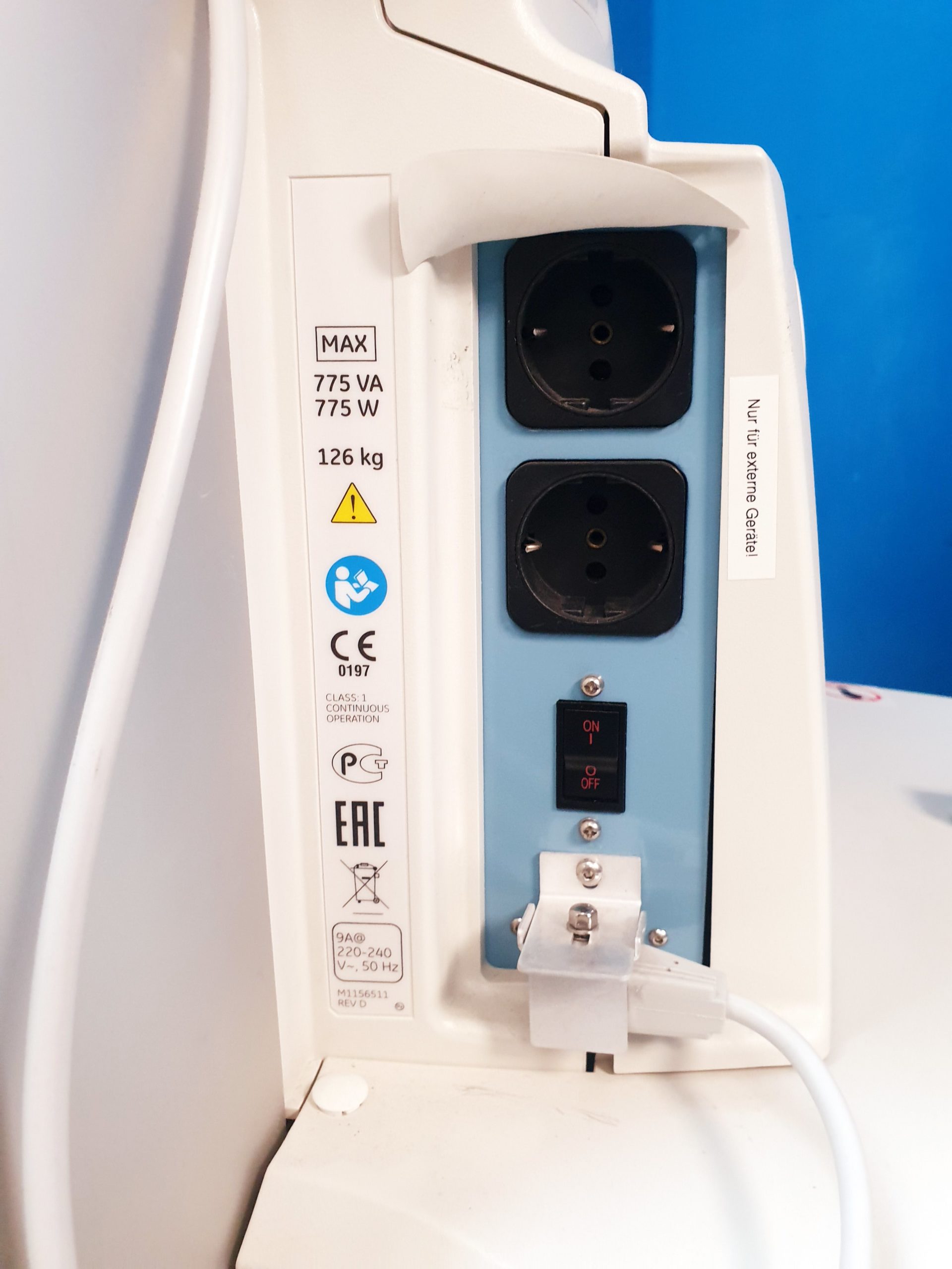 GE DATEX-OHMEDA GIRAFFE SHUTTLE nsportable Stromquelle für die GiraffePanda – Bild 11