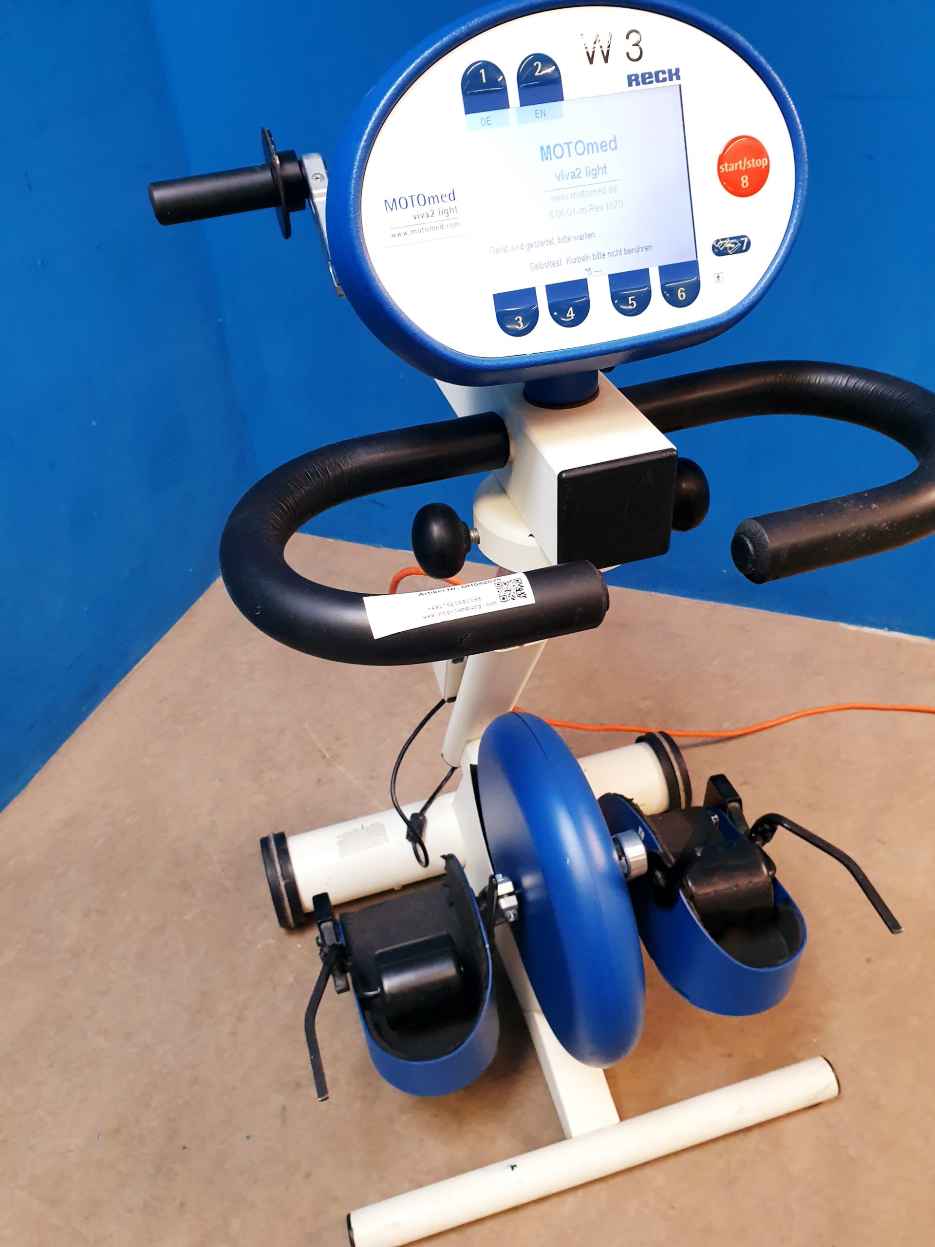 Reck Motomed Viva 2 Light Arm + Beintrainer Therapiegerät Bewegungstrainer – Bild 4