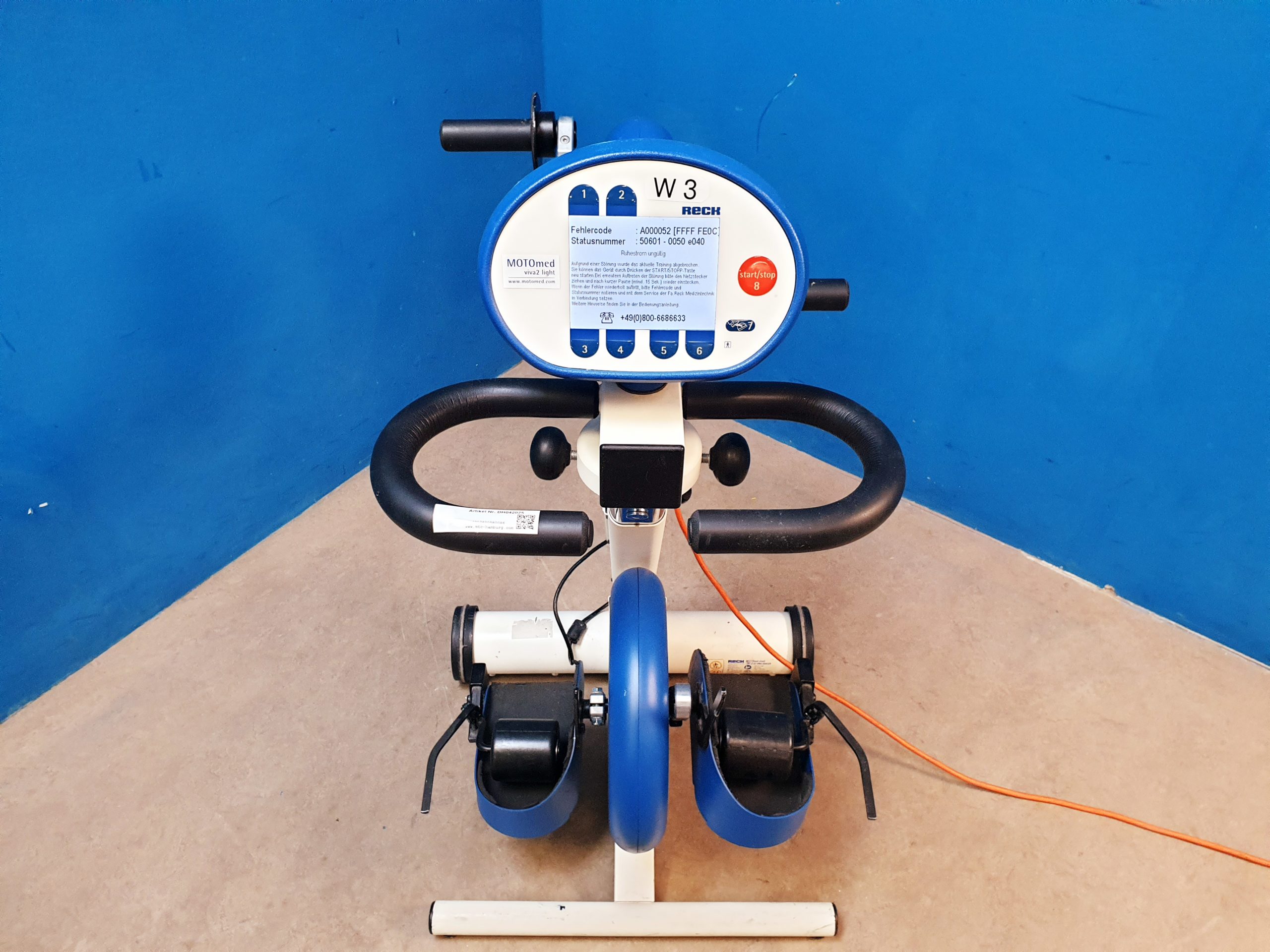 Reck Motomed Viva 2 Light Arm + Beintrainer Therapiegerät Bewegungstrainer – Bild 5