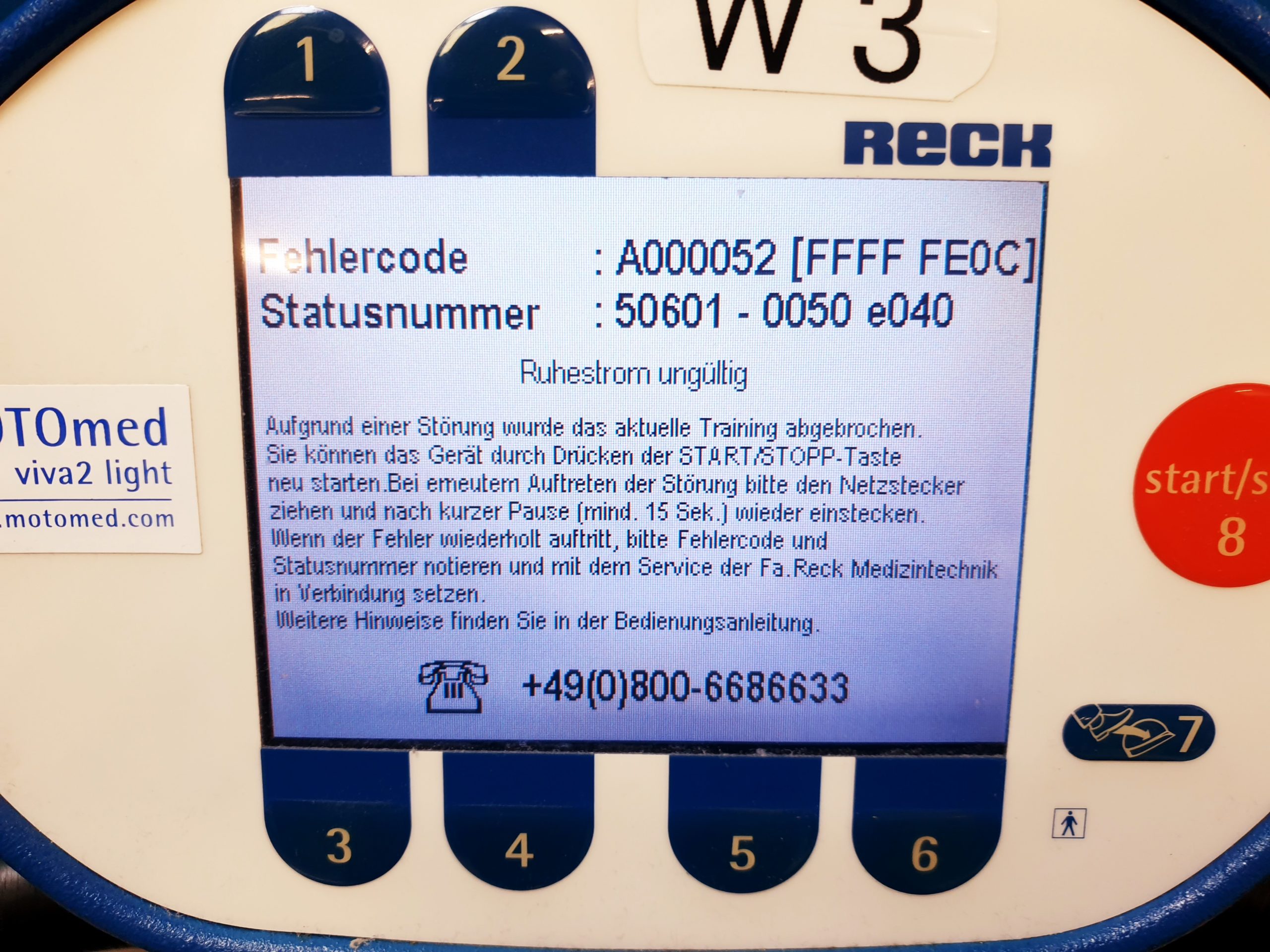 Reck Motomed Viva 2 Light Arm + Beintrainer Therapiegerät Bewegungstrainer – Bild 6