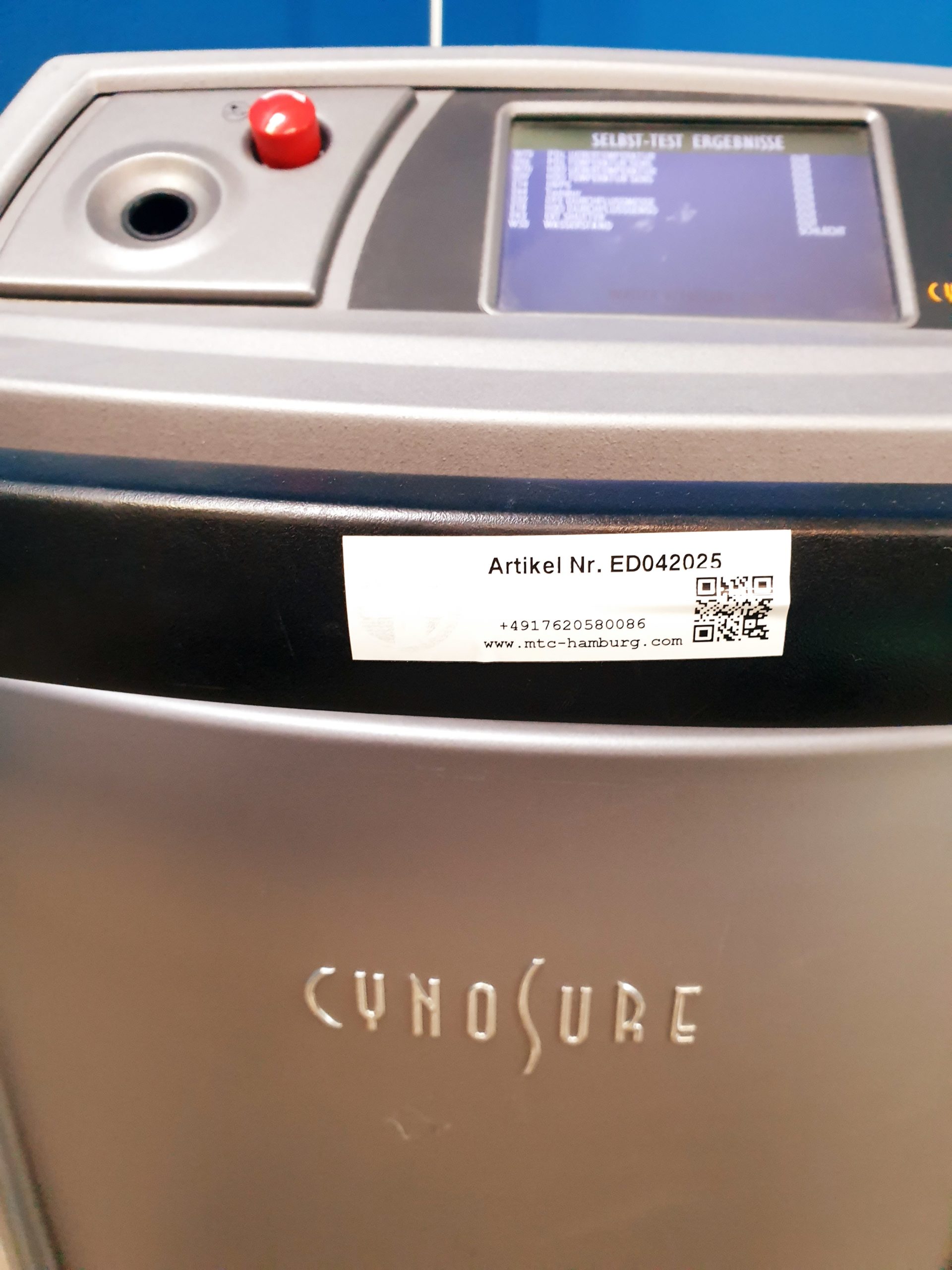 Cynosure Cynergy Laser System mit Zubehör – Bild 2