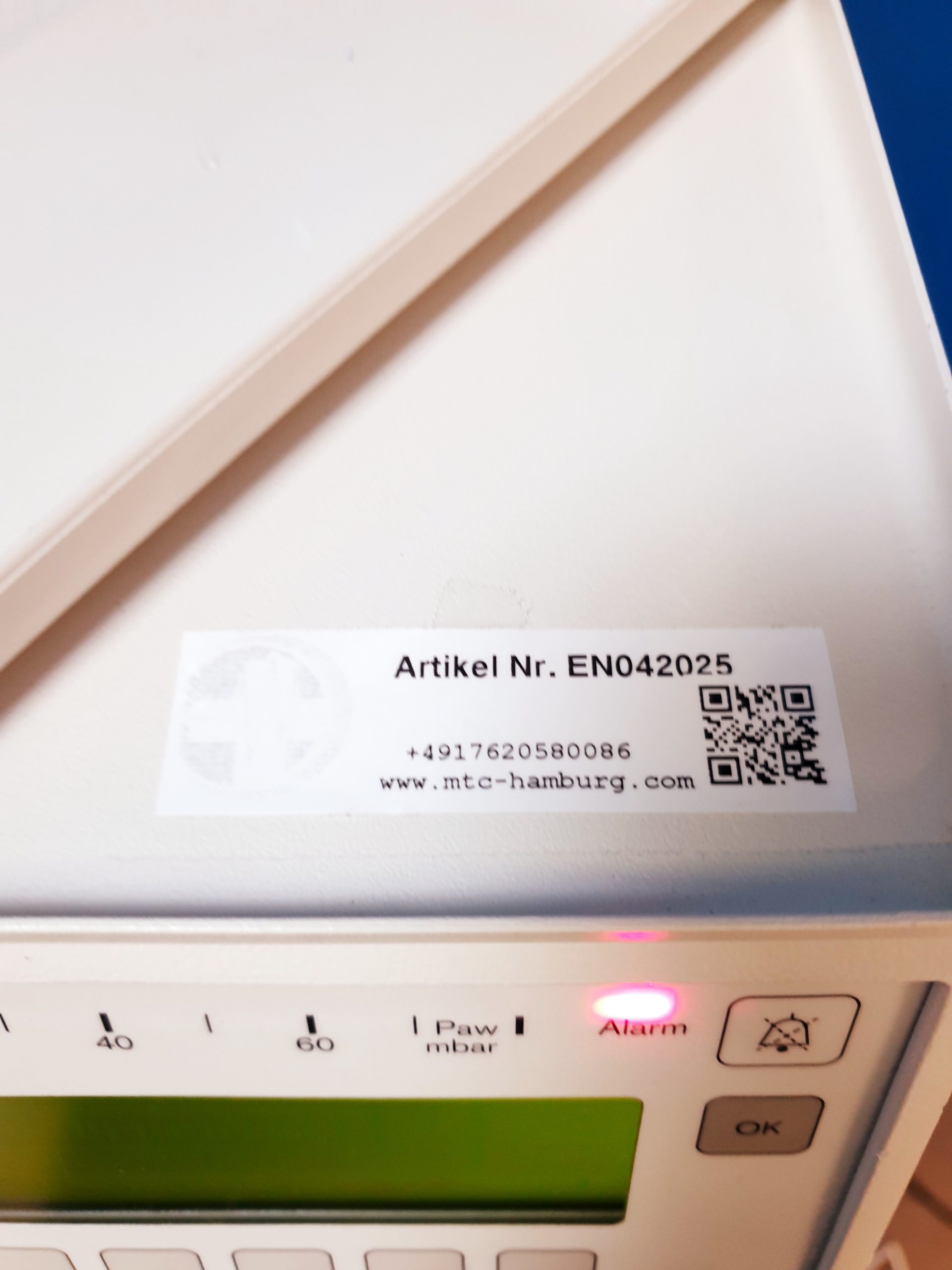 Dräger Drager BABYLOG 8000 PLUS + Fisher Baykel MR700 Entfeuchter – Bild 2