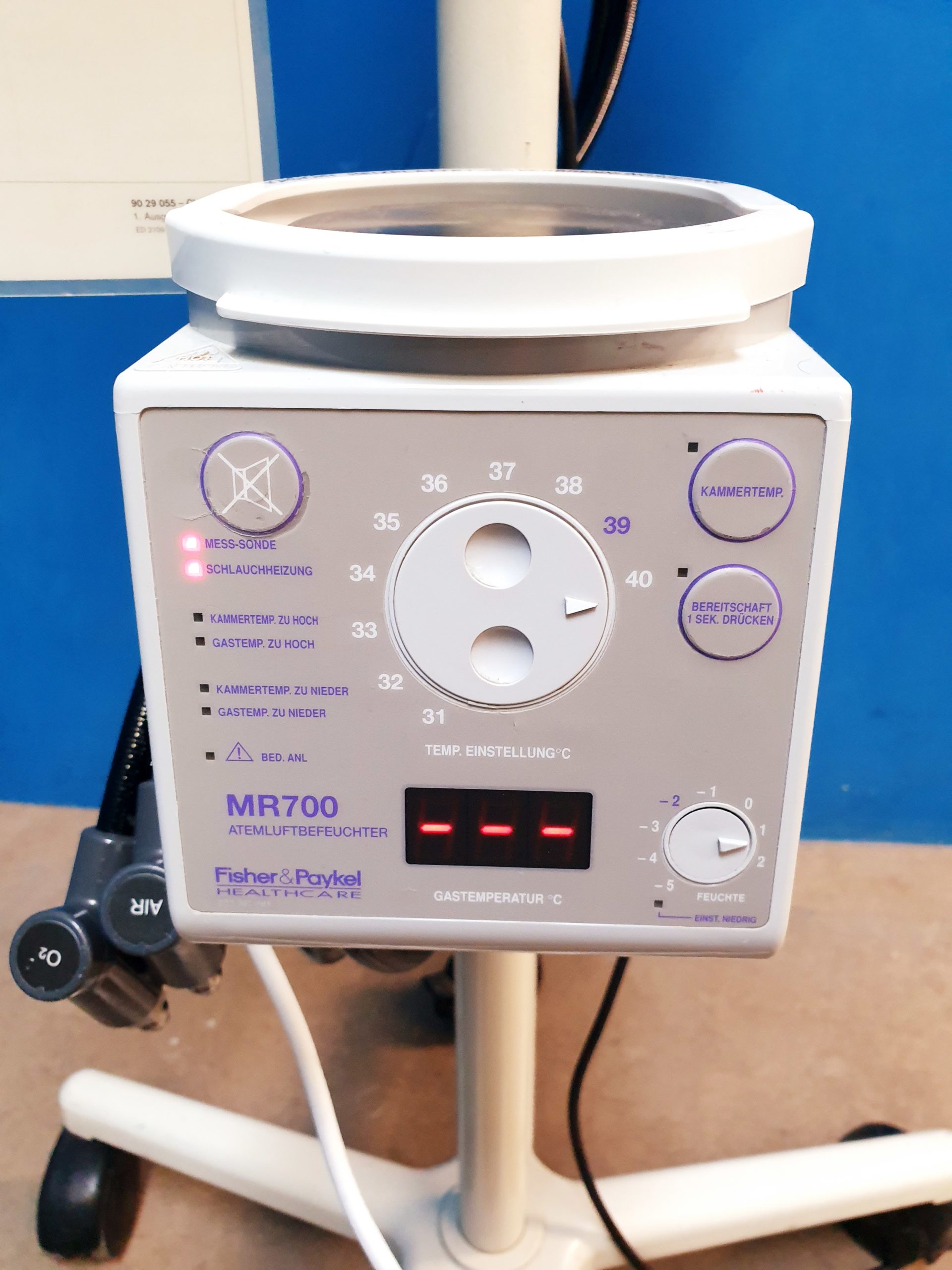 Dräger Drager BABYLOG 8000 PLUS + Fisher Baykel MR700 Entfeuchter – Bild 10