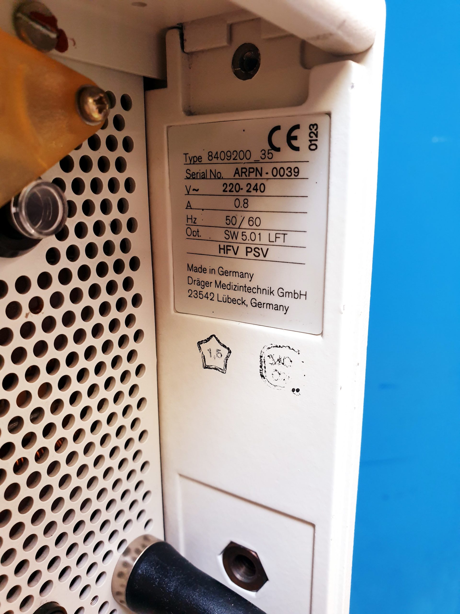 Dräger Drager BABYLOG 8000 PLUS + Fisher Baykel MR700 Entfeuchter – Bild 13