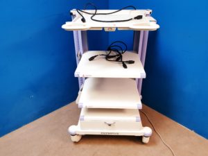 Olympus Gerätewagen mit Trenntrafo, Schublade