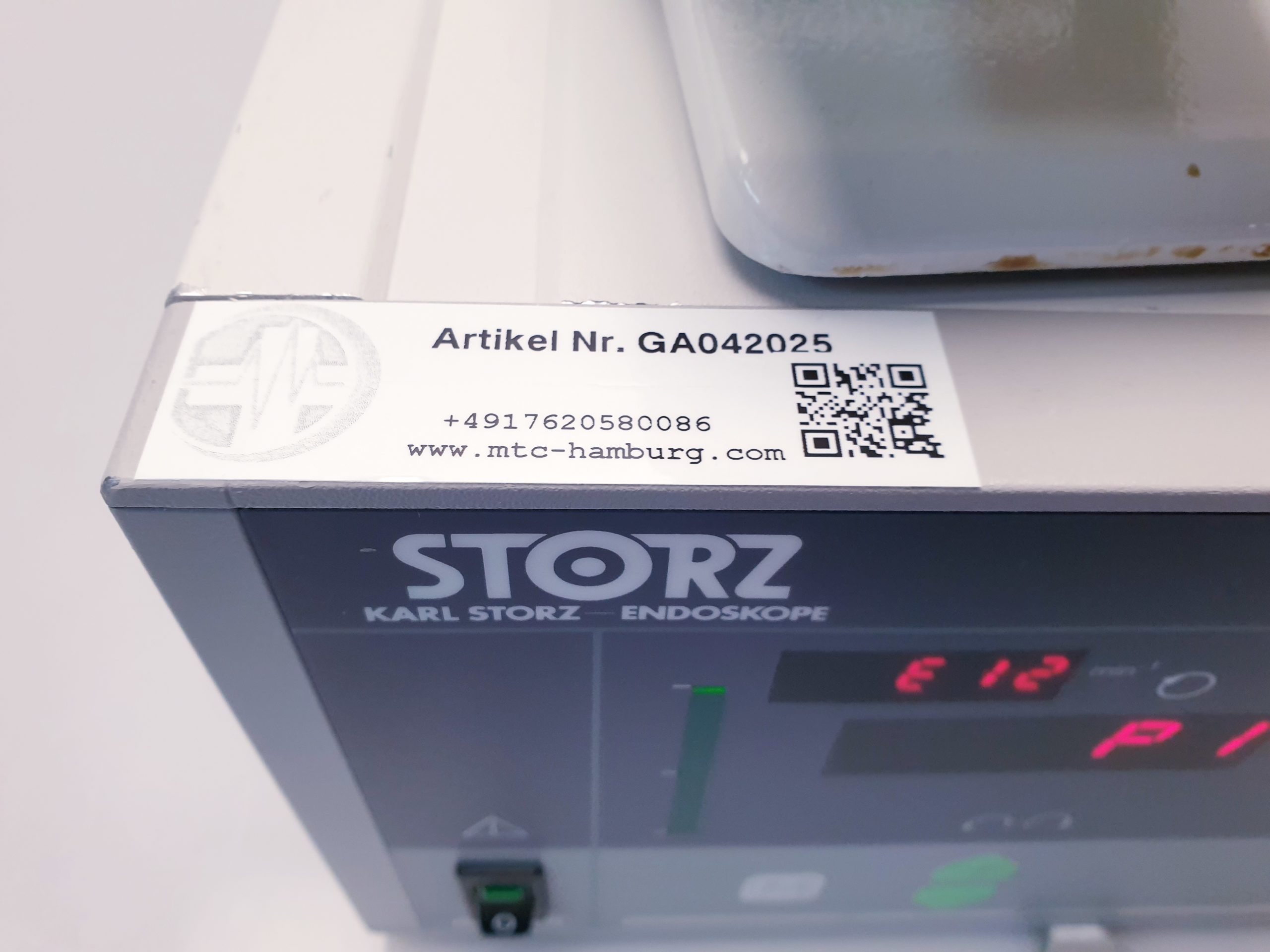 Karl Storz Unidrive GYN 207111 20 - 20711120 Konsole + 20016630 Fussspedal – Bild 2