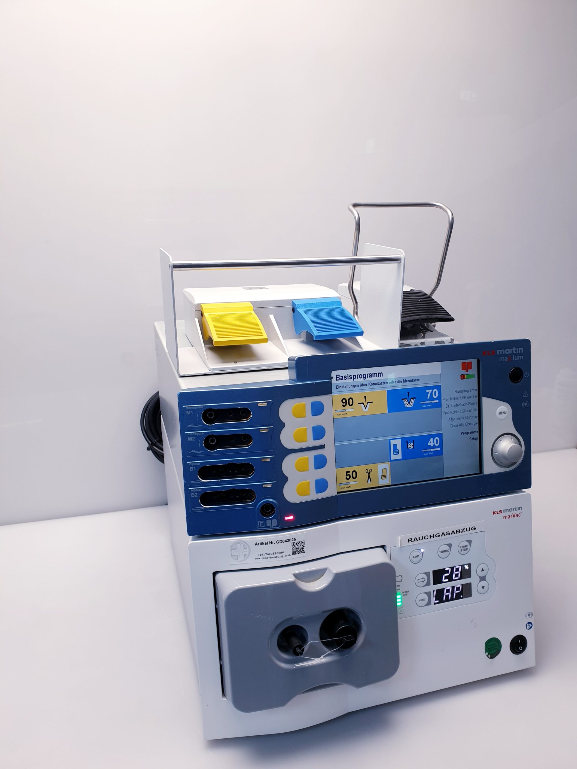 KLS Martin Maxium 402 HF Gerät + marVAC Rauchgasabsaugung – Bild 6