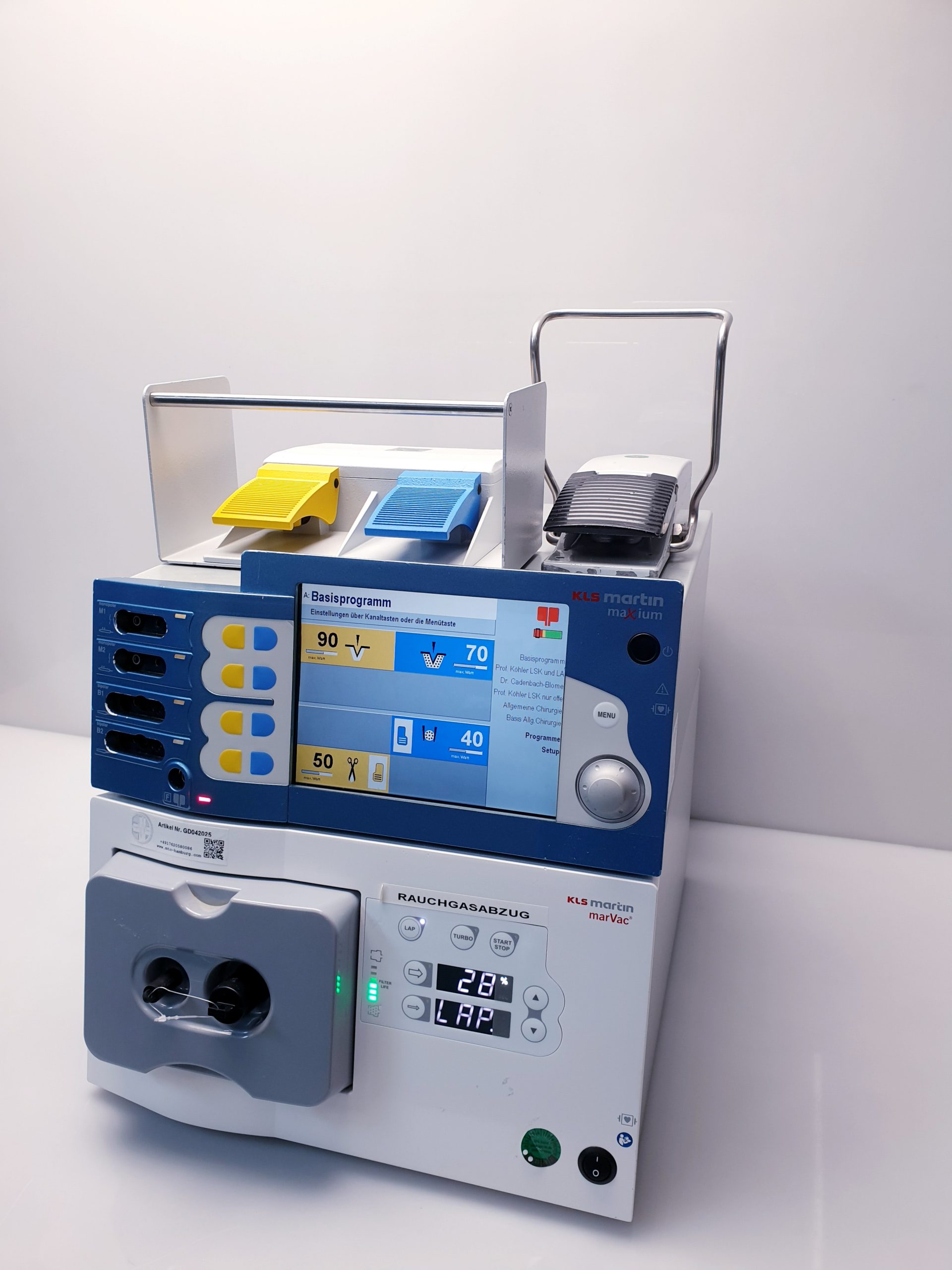 KLS Martin Maxium 402 HF Gerät + marVAC Rauchgasabsaugung – Bild 7