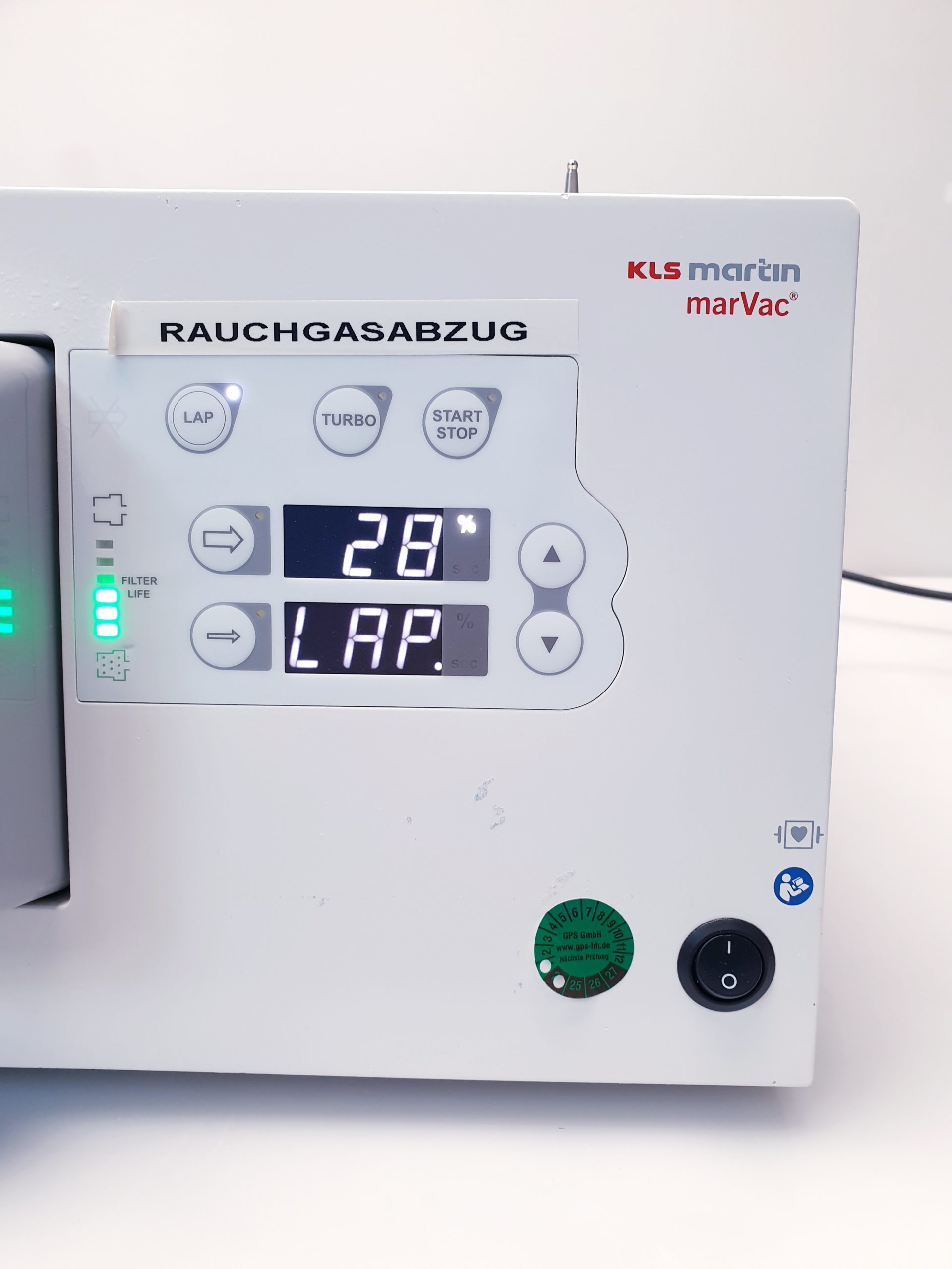 KLS Martin Maxium 402 HF Gerät + marVAC Rauchgasabsaugung – Bild 11