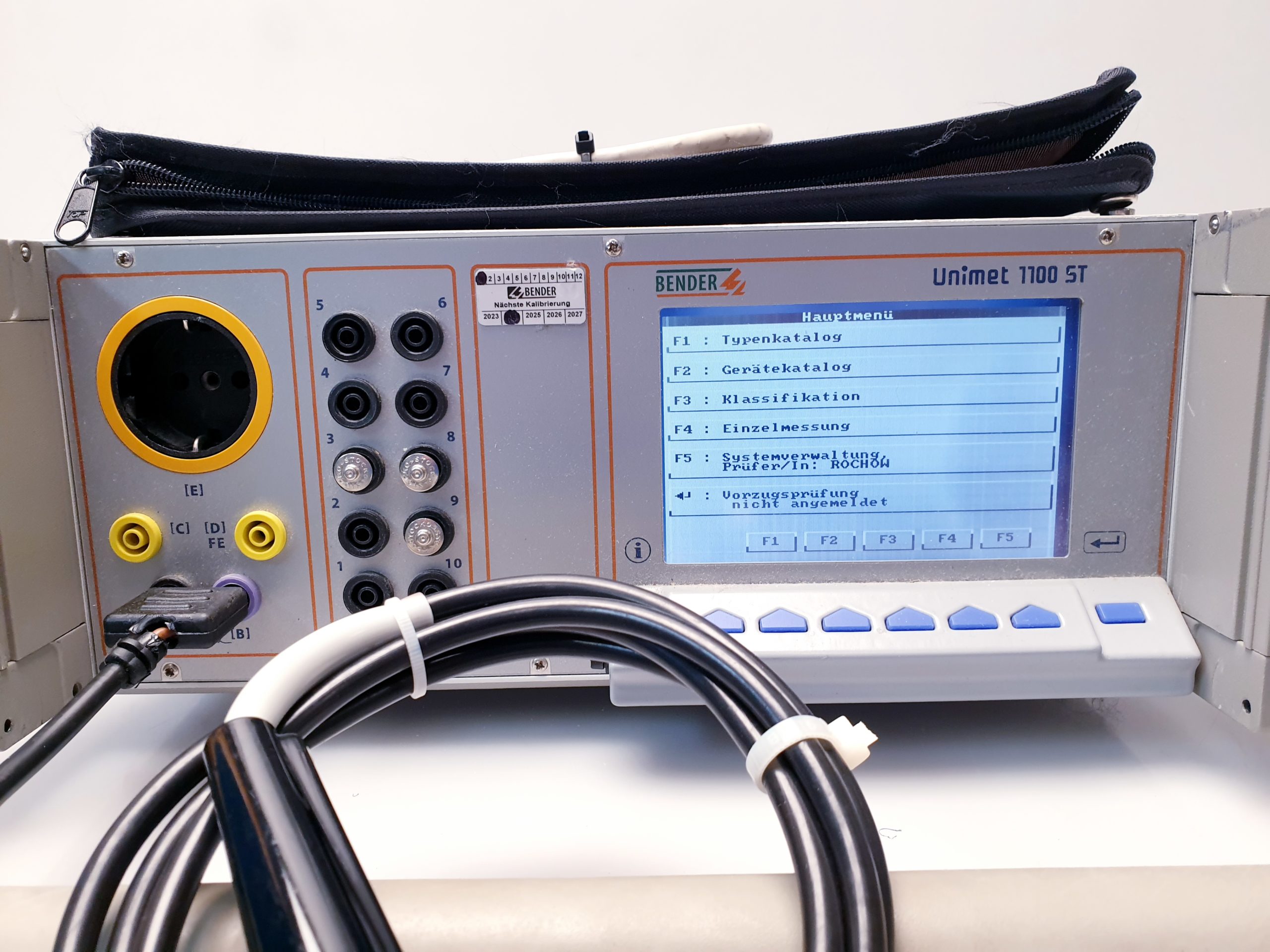 BENDER Unimet 1000 ST Sicherheitstester – Bild 5