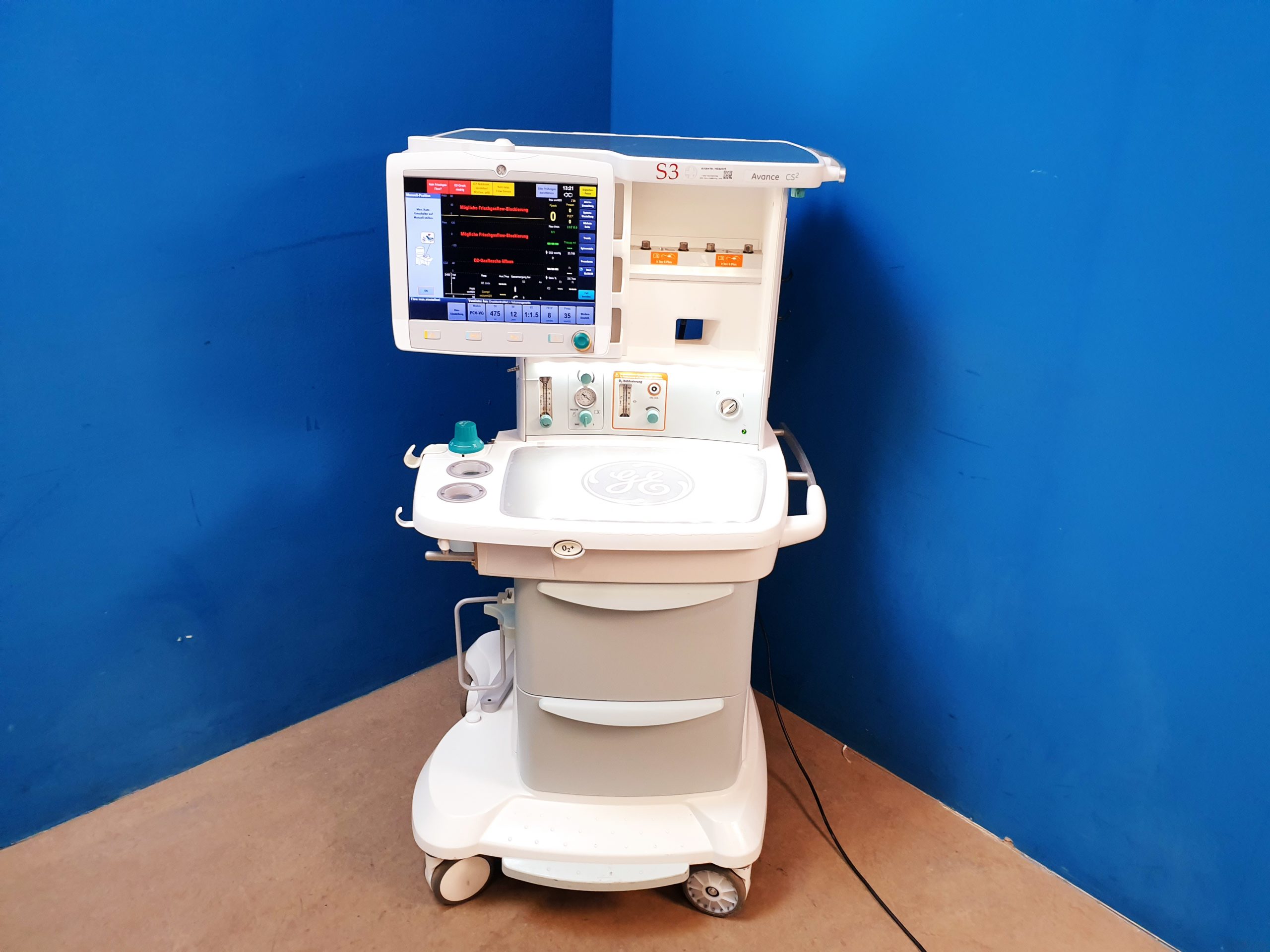 GE Datex Avance CS2 Narkosegerät - unvollständig! – Bild 4