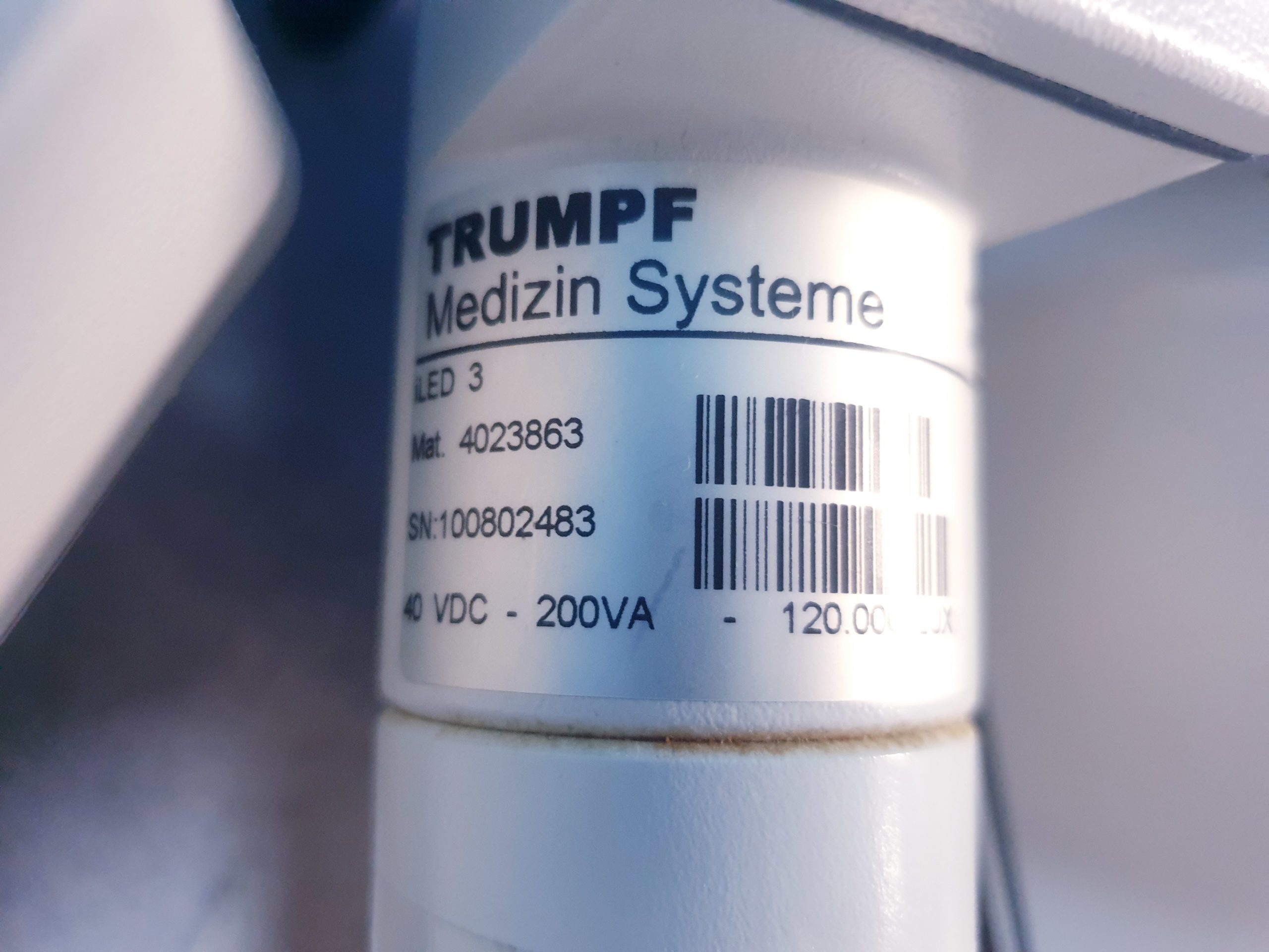 Trumpf iLED5 iLED3 - OP Beleuchtung - Led Beleuchtung – Bild 19