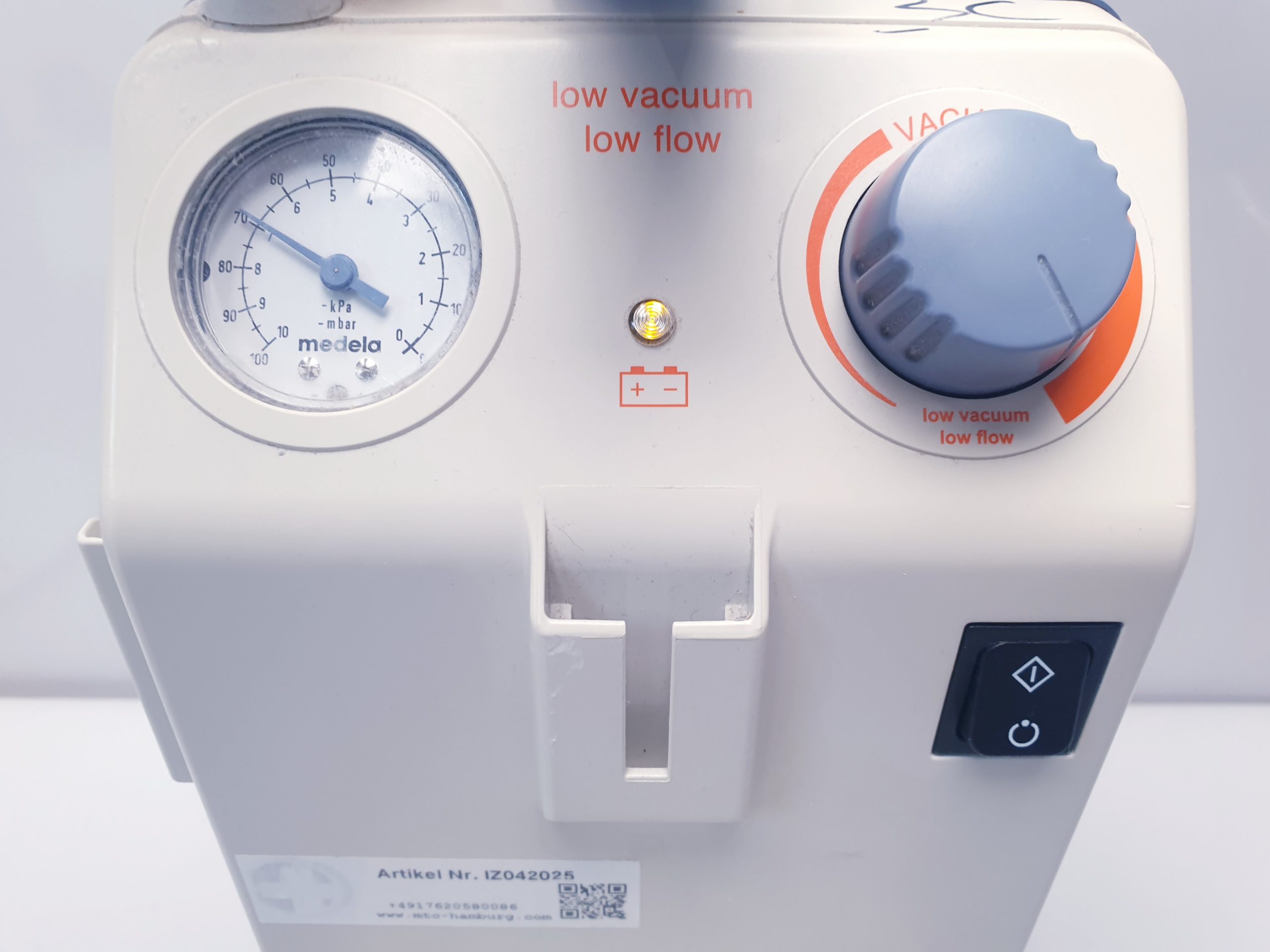 Medela Vario 8 Suction Pump Absauggerät Absaugpumpe Sekretsauger Medela Typ 600.2631 – Bild 12