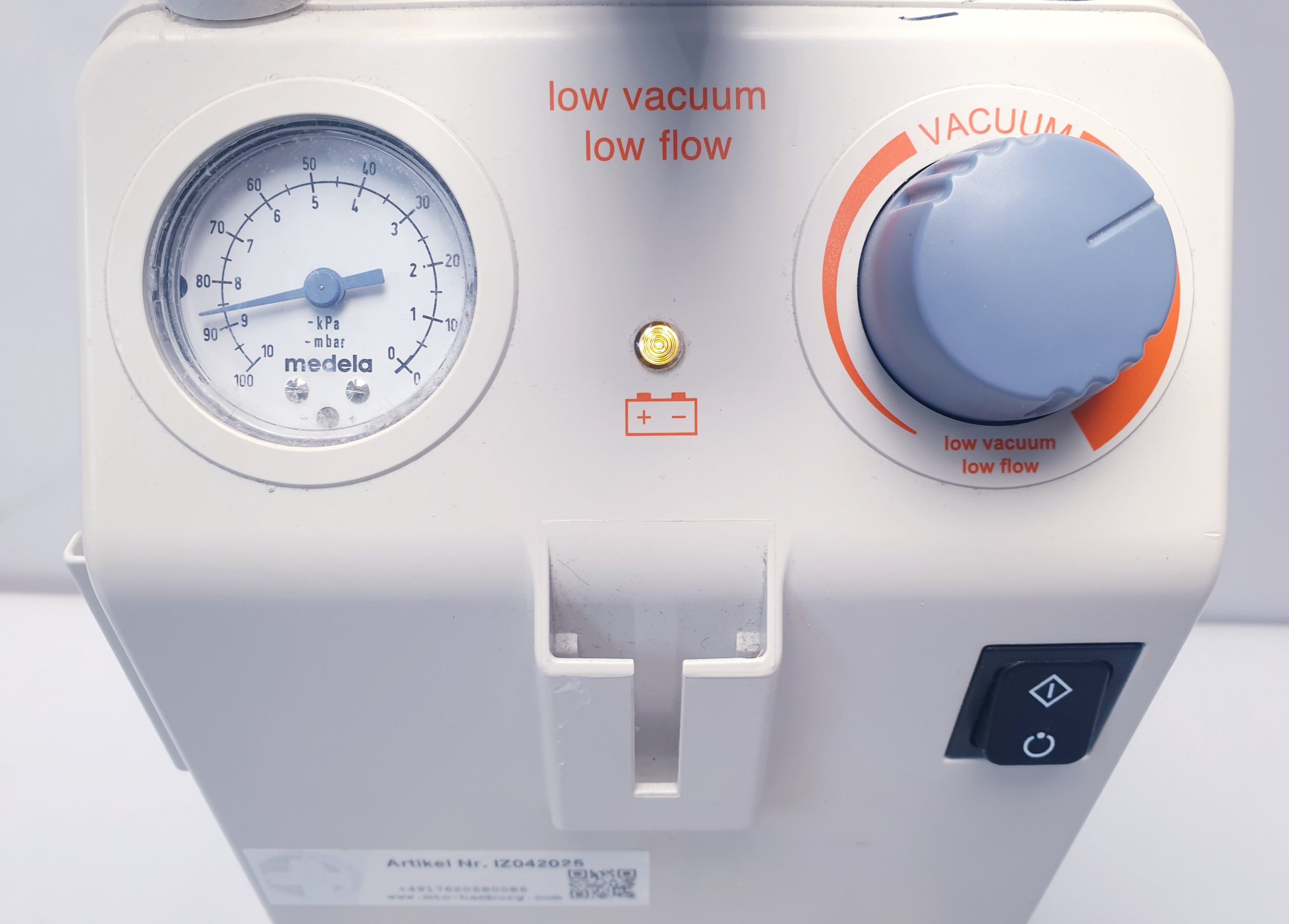 Medela Vario 8 Suction Pump Absauggerät Absaugpumpe Sekretsauger Medela Typ 600.2631 – Bild 13