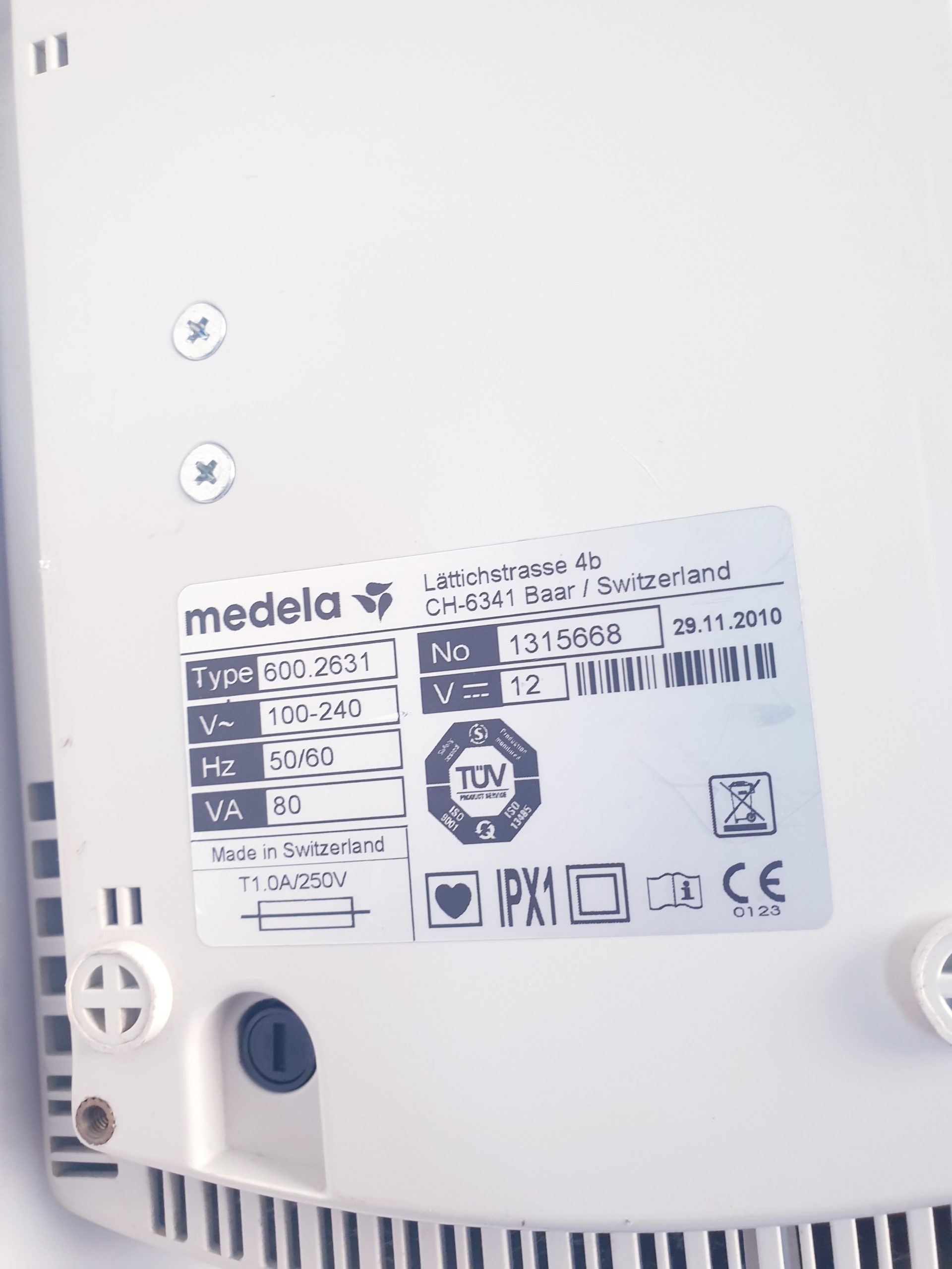 Medela Vario 8 Suction Pump Absauggerät Absaugpumpe Sekretsauger Medela Typ 600.2631 – Bild 16