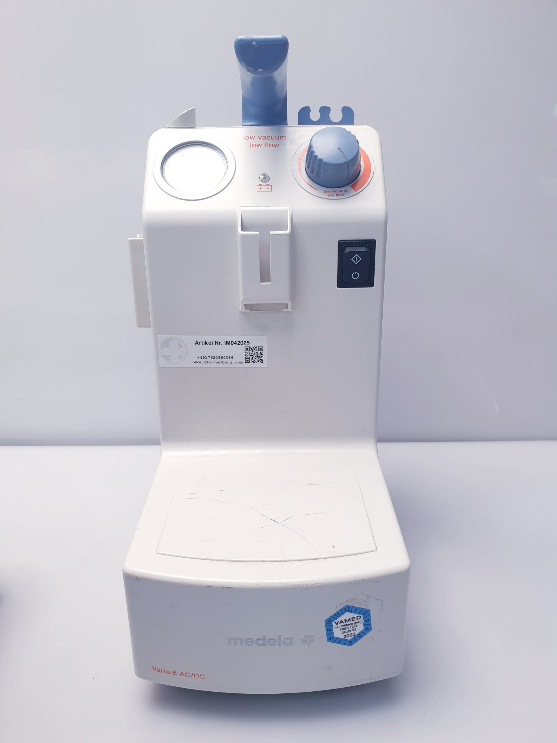 Medela Vario 8 Suction Pump Absauggerät Absaugpumpe Sekretsauger Medela Typ 600.2631 – Bild 17