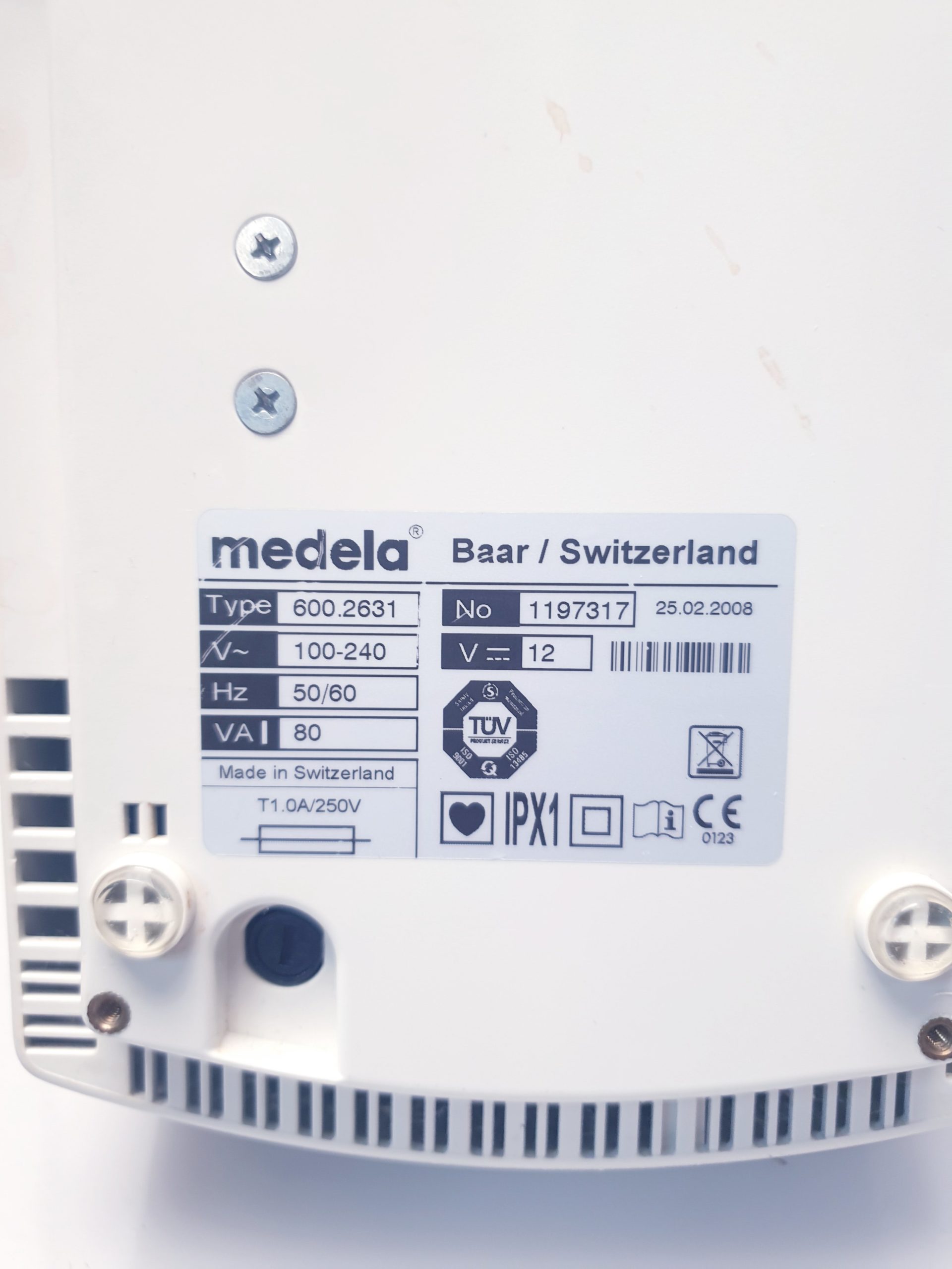 Medela Vario 8 Suction Pump Absauggerät Absaugpumpe Sekretsauger Medela Typ 600.2631 – Bild 18
