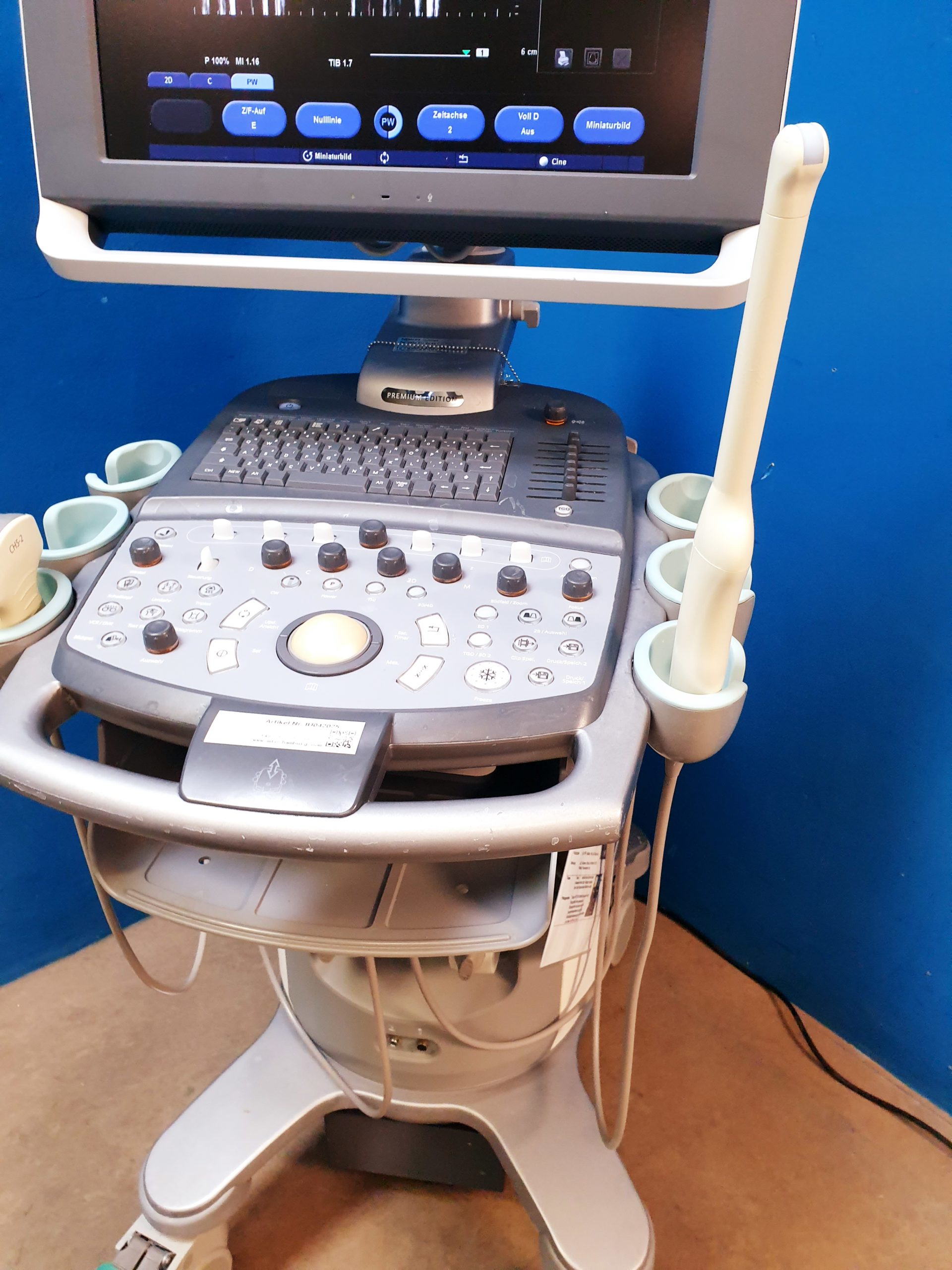 Siemens Acuson X300 X 300 Premium Edition – + CH5-2 Konvex + EC9-4 Endovaginal -- – Bild 2