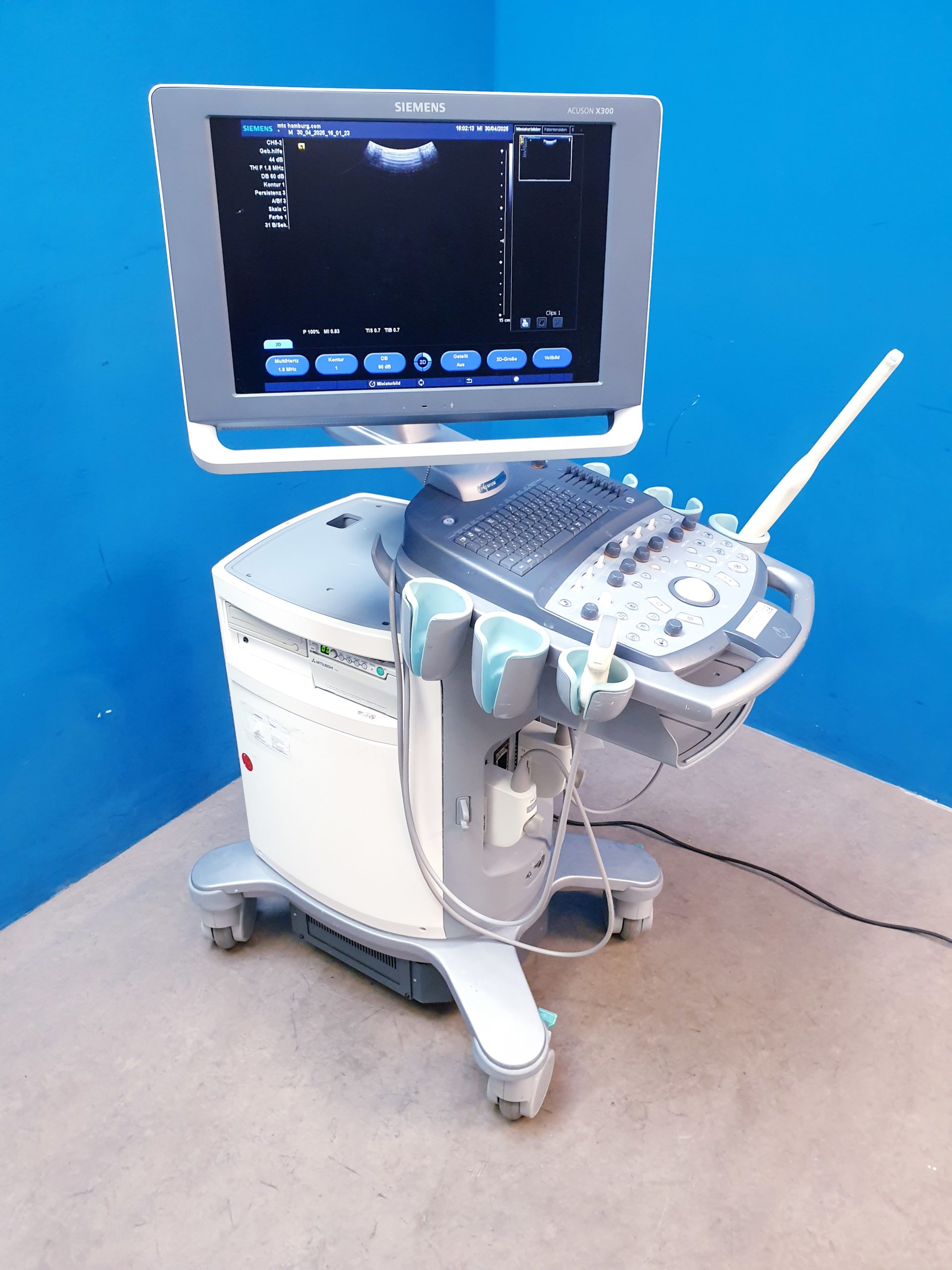 Siemens Acuson X300 X 300 Premium Edition – + CH5-2 Konvex + EC9-4 Endovaginal -- – Bild 9