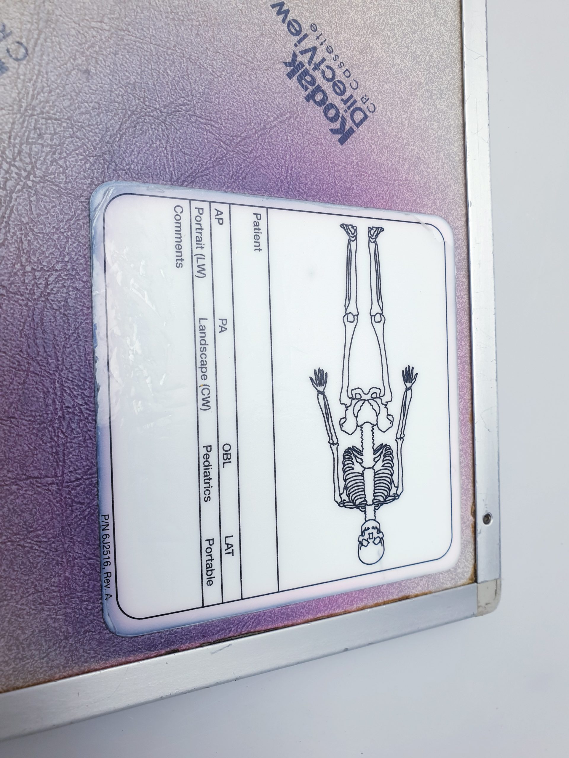 Kodak Directview CR Cassette Kassette 6J2516 Rev. A – Bild 5