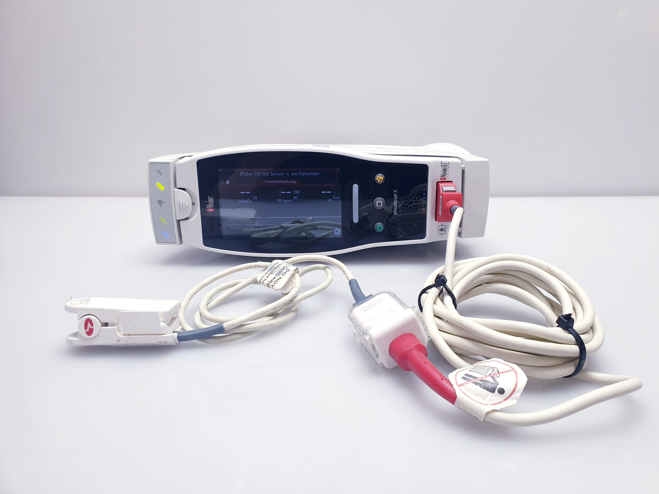 Masimo Radical 7 Rainbow Radical-7 SpO2 Monitor mit Sensor