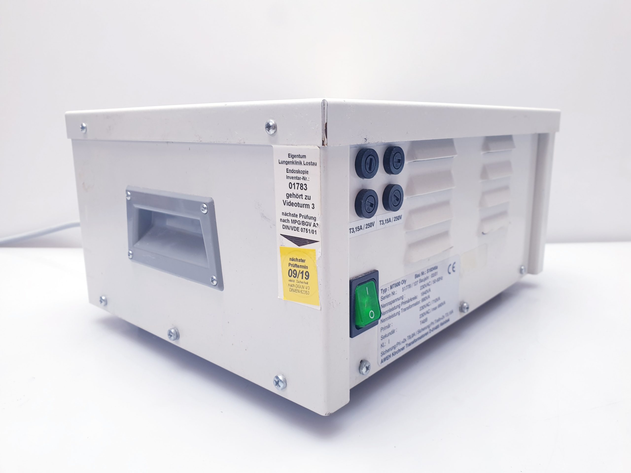 AWEH KIRCHNER MT600 Oly - Trenntrafo - 660VA – Bild 5